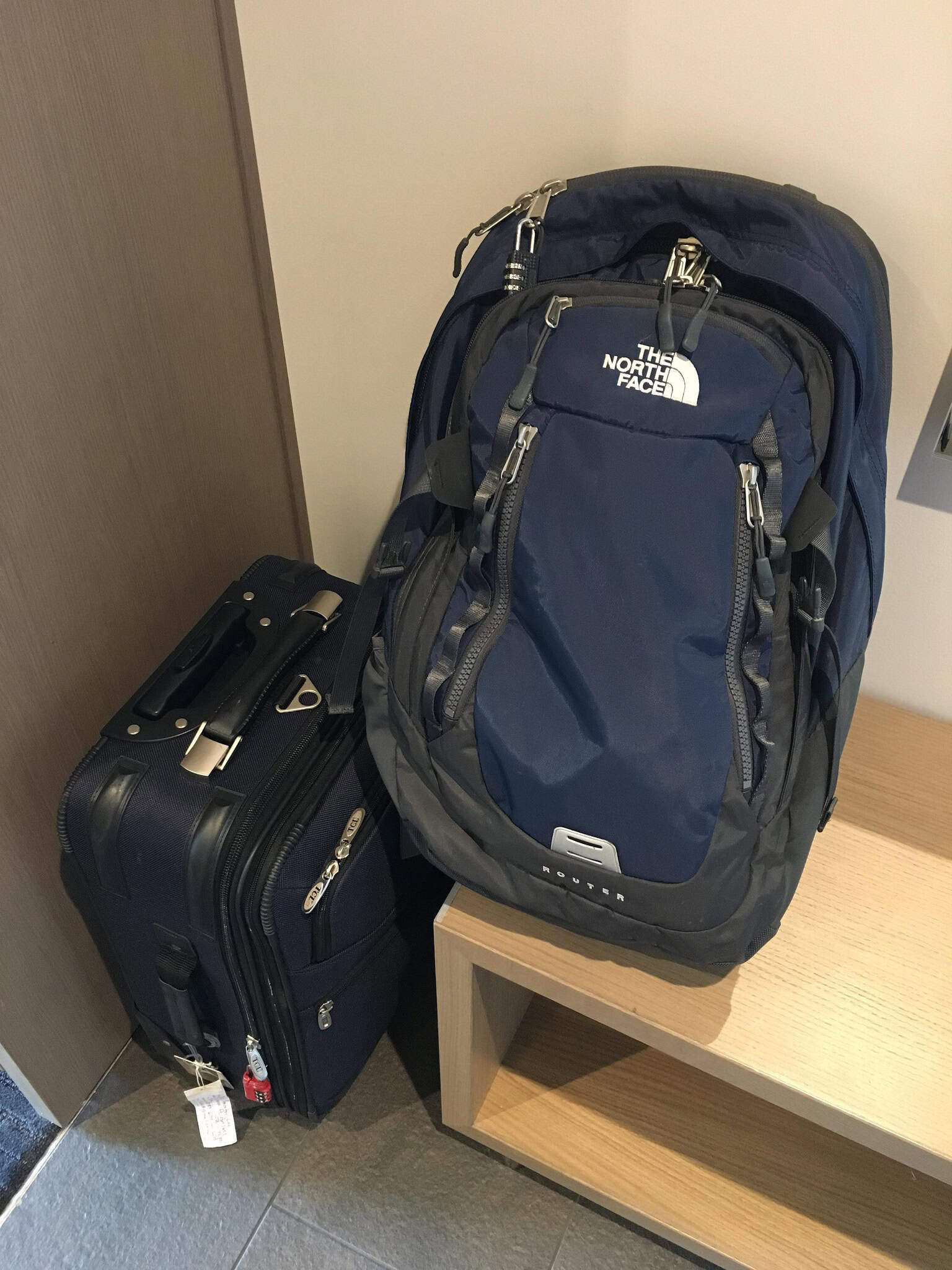 Dave's luggage