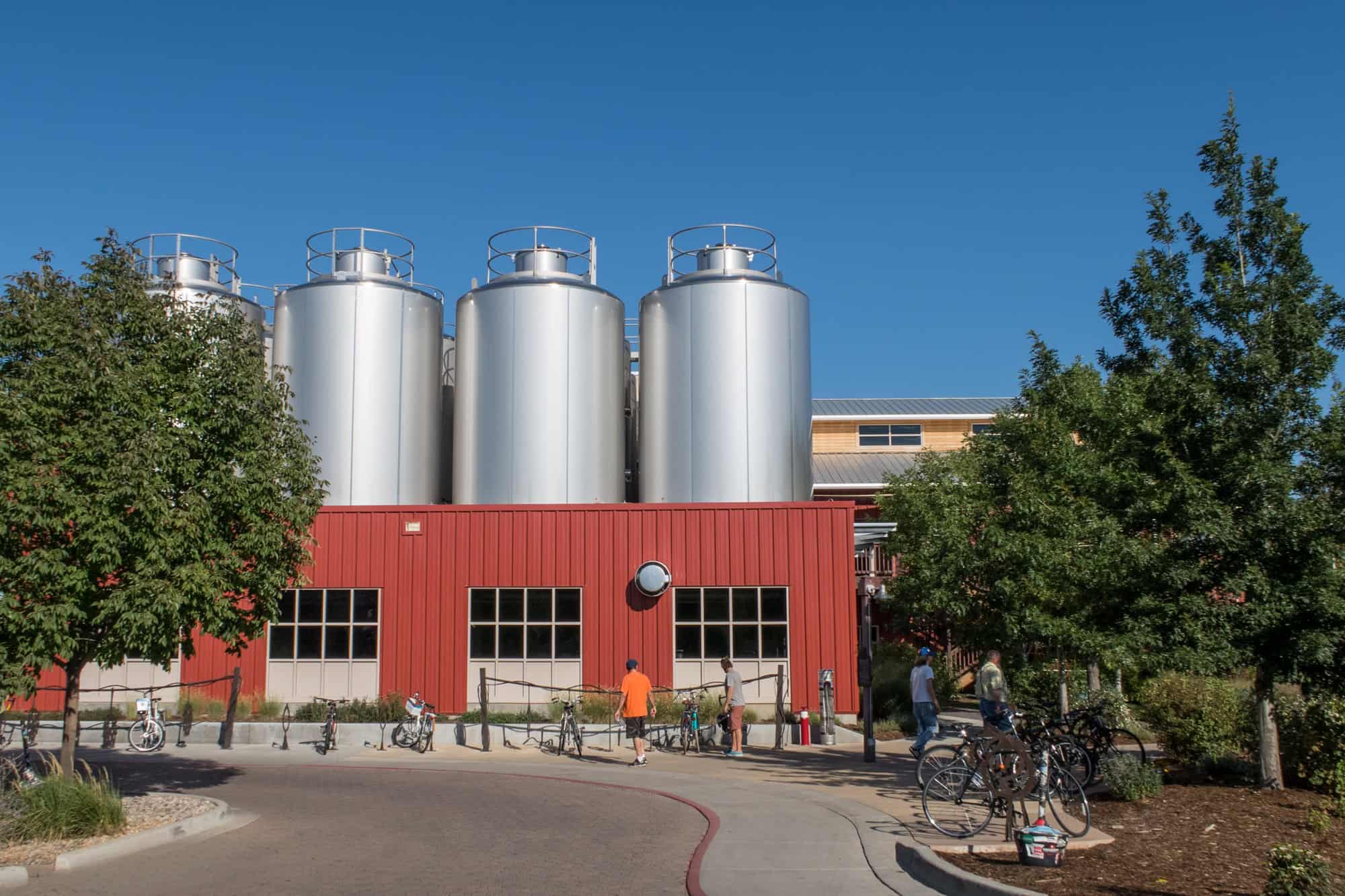 Entrance to Odell Brewing Co., the first stop on my Fort Collins brewery tour.