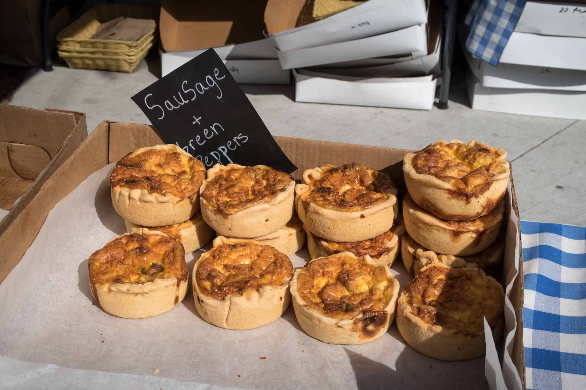 Pastries at the local farmer's market