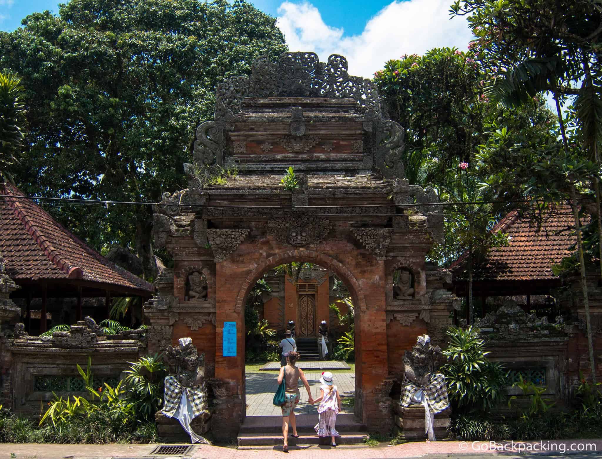 Temple in Ubud, Bali