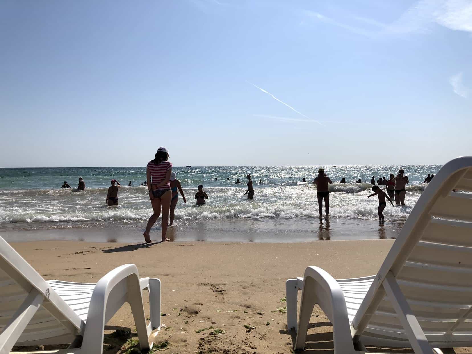 Saxa Beach is one of many Bulgaria beaches to choose from