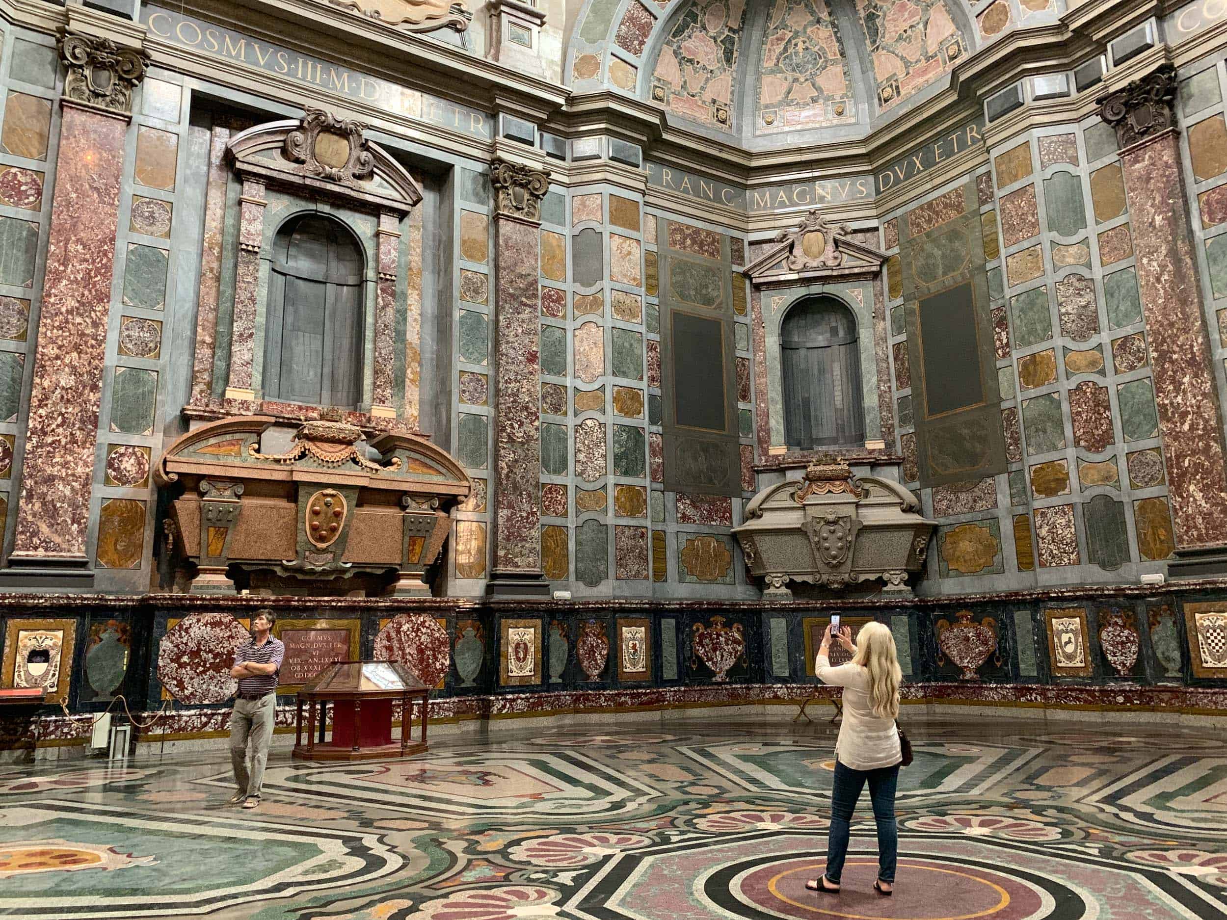 The Medici Chapel in Florence, Italy