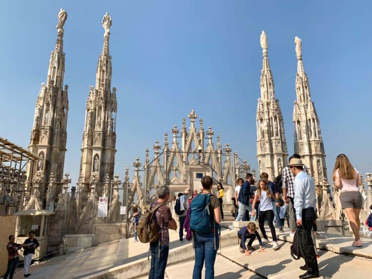 Milan Cathedral roof Milan Cathedral roof