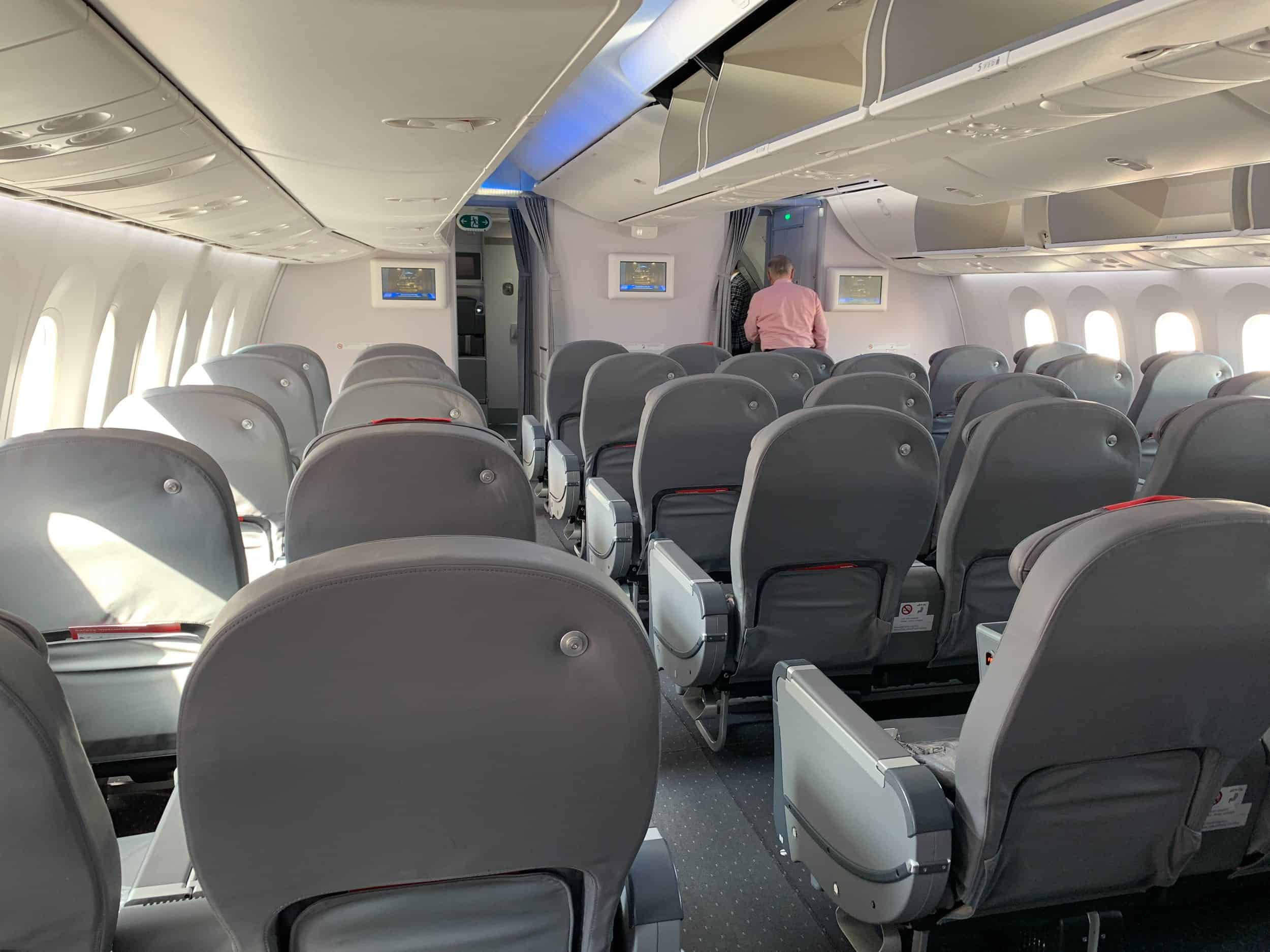 Norwegian Air 787 Premium seating cabin