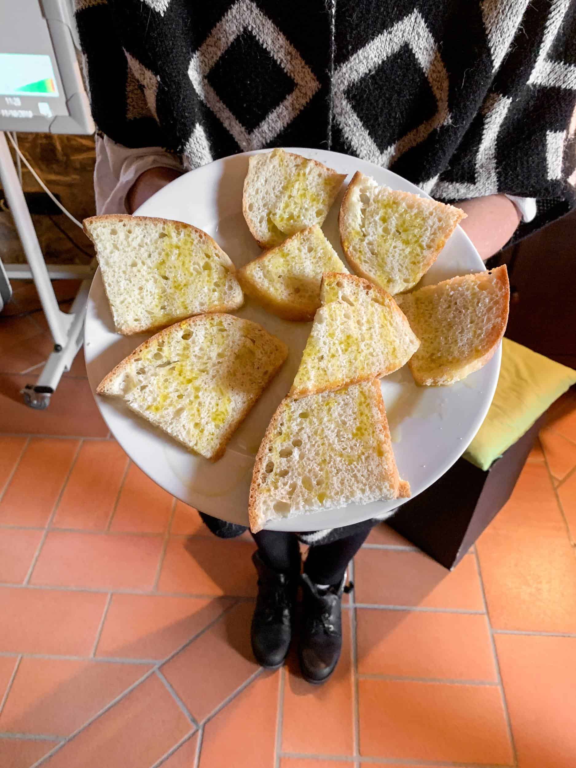 Honey chestnut bread with extra virgin olive oil