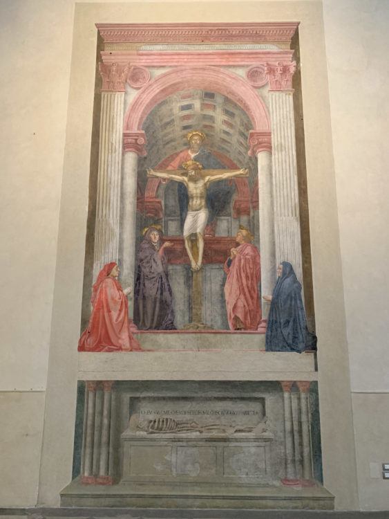 The Holy Trinity by Masaccio
