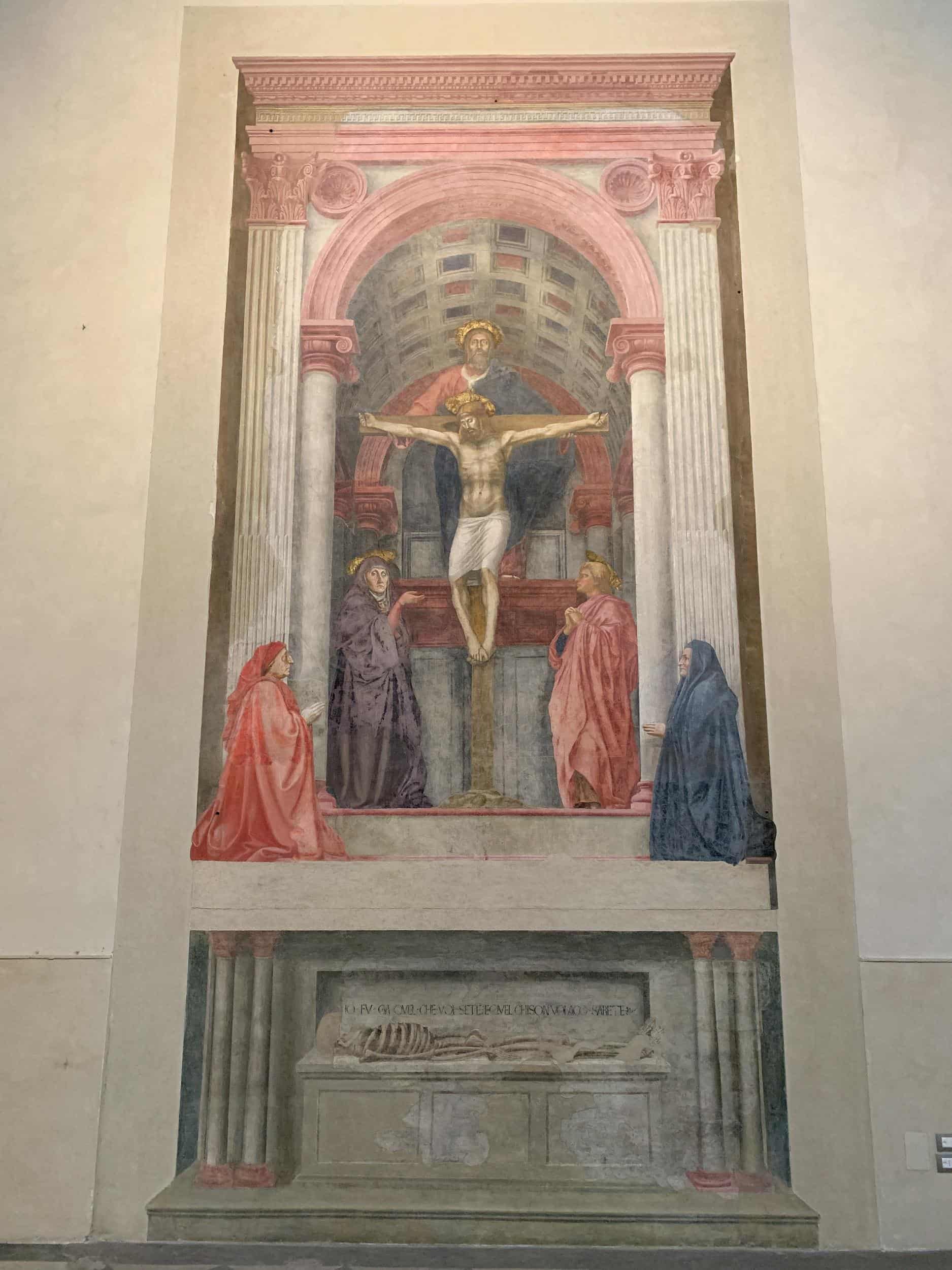 The Holy Trinity by Masaccio