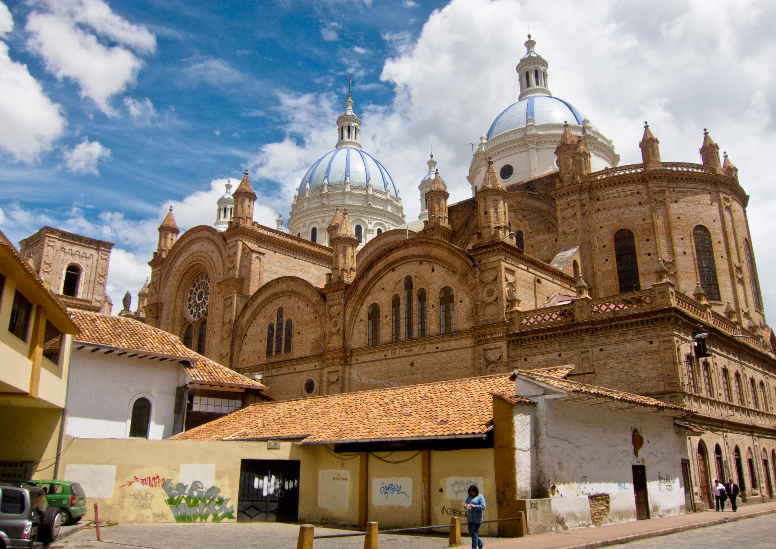 One of the top things to do in Cuenca is visit the Cathedral