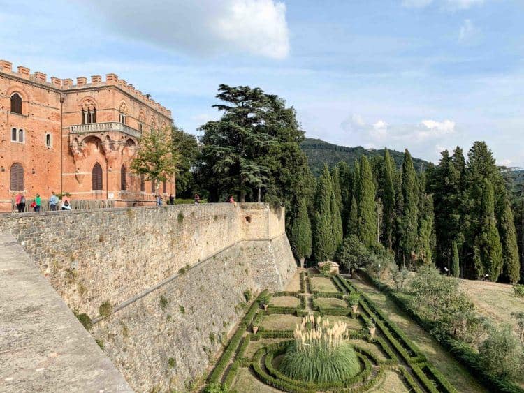 Exterior of Brolio Castle