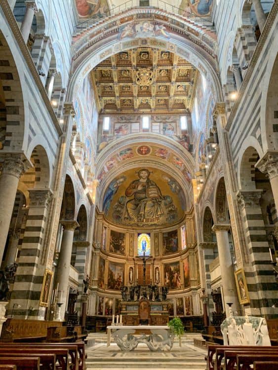 Interior of Pisa Cathedral