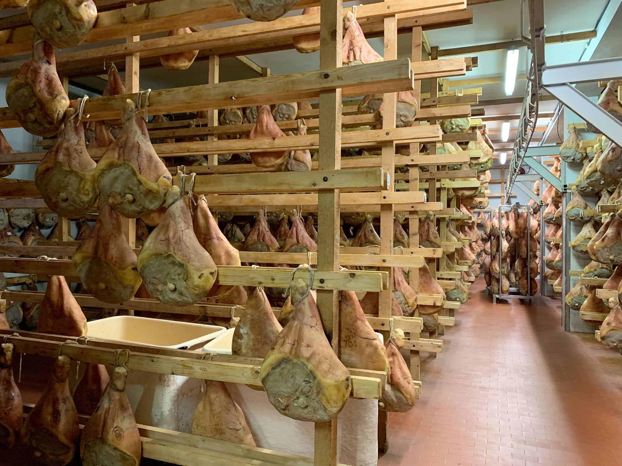 Prosciutto factory