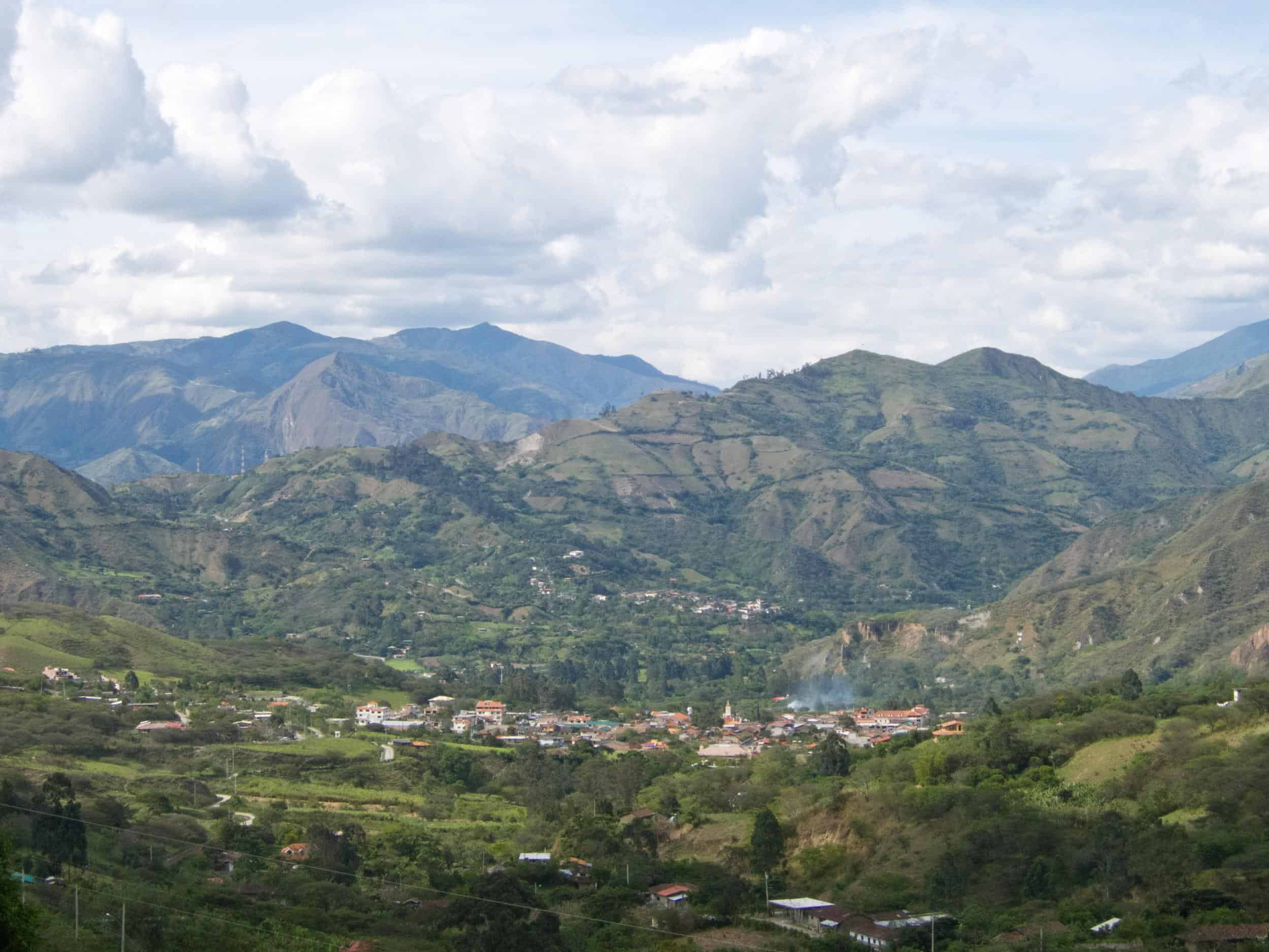 The pueblo of Vilcabamba in a highlight of southern Ecuador