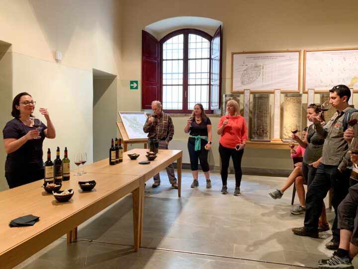 Wine tasting at Enoteca del Castello di Brolio