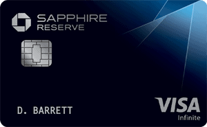 Chase Sapphire Reserve credit card