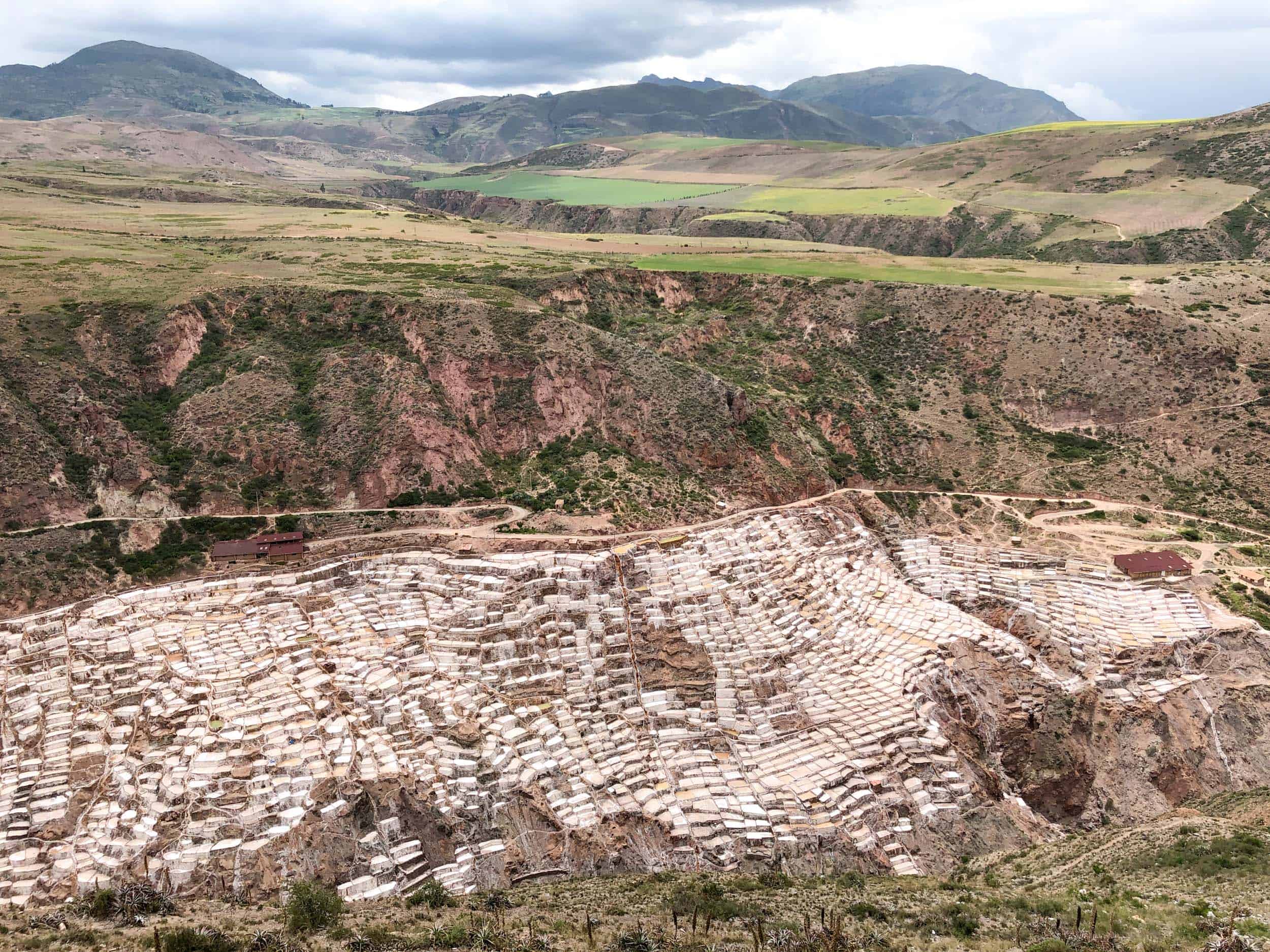 Las Salineras (salt mines)