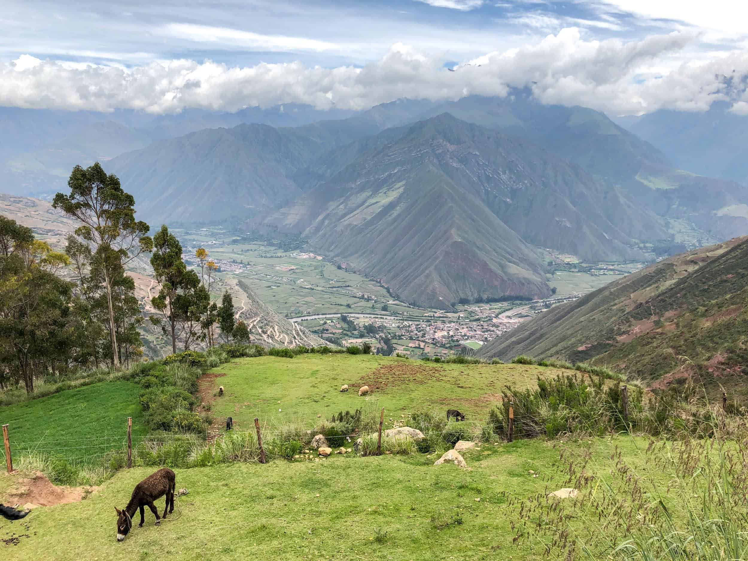 The Sacred Valley is an early stop on the Machu Picchu tour with G Adventures.