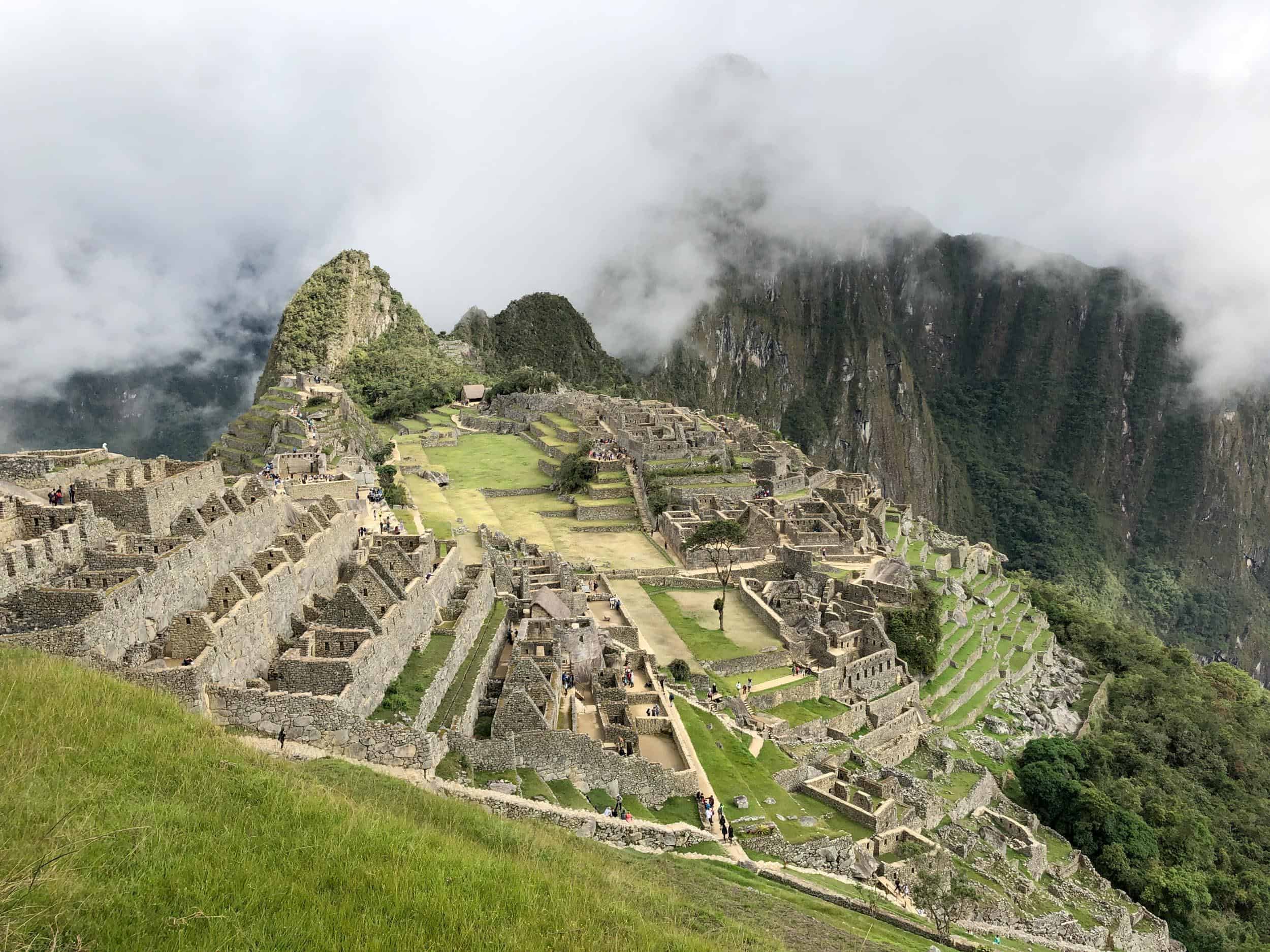 Huayna Picchu as seen during my Machu Picchu tour with G Adventures.