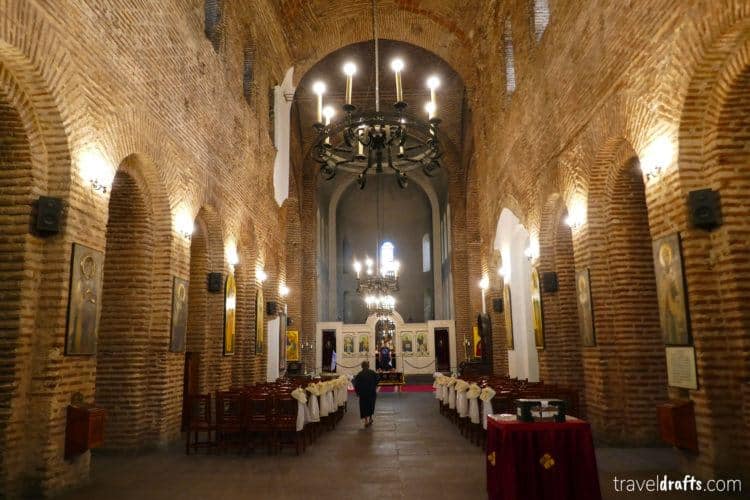 Interior of Saint Sofia Church, Bulgaria