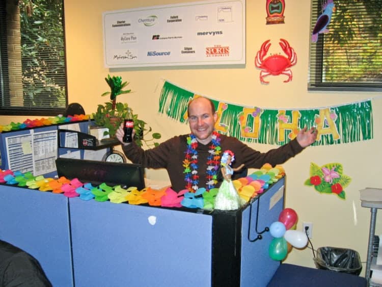 Last day at work (November 2007)