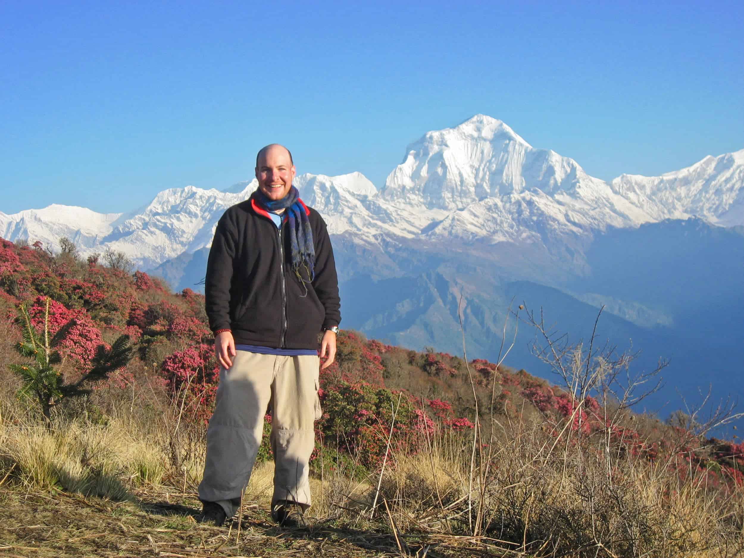 Sunrise over the Himalaya - Poon Hill, Nepal (April 2008)