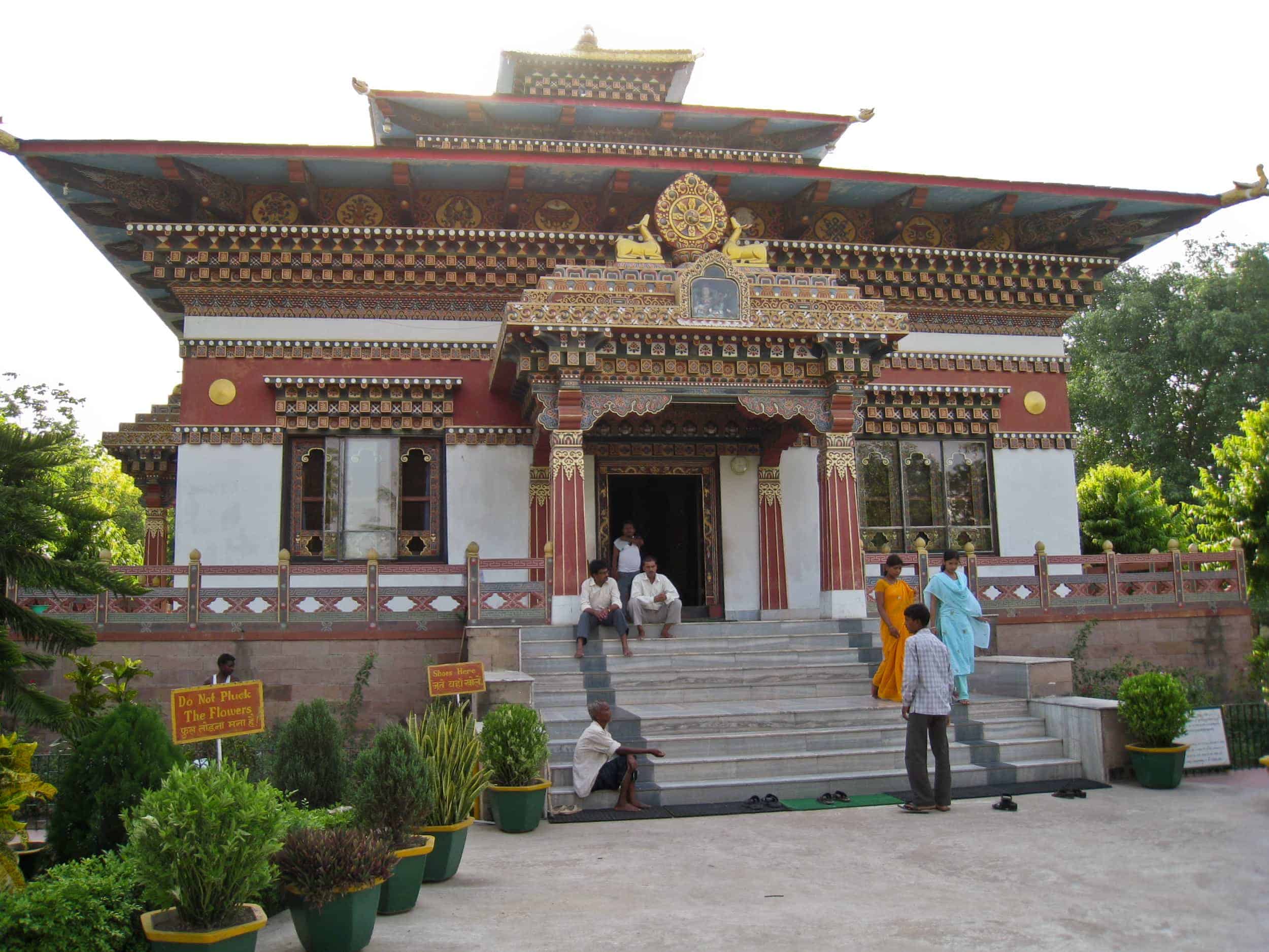 Bhutanese Monastery in Bodhgaya, India