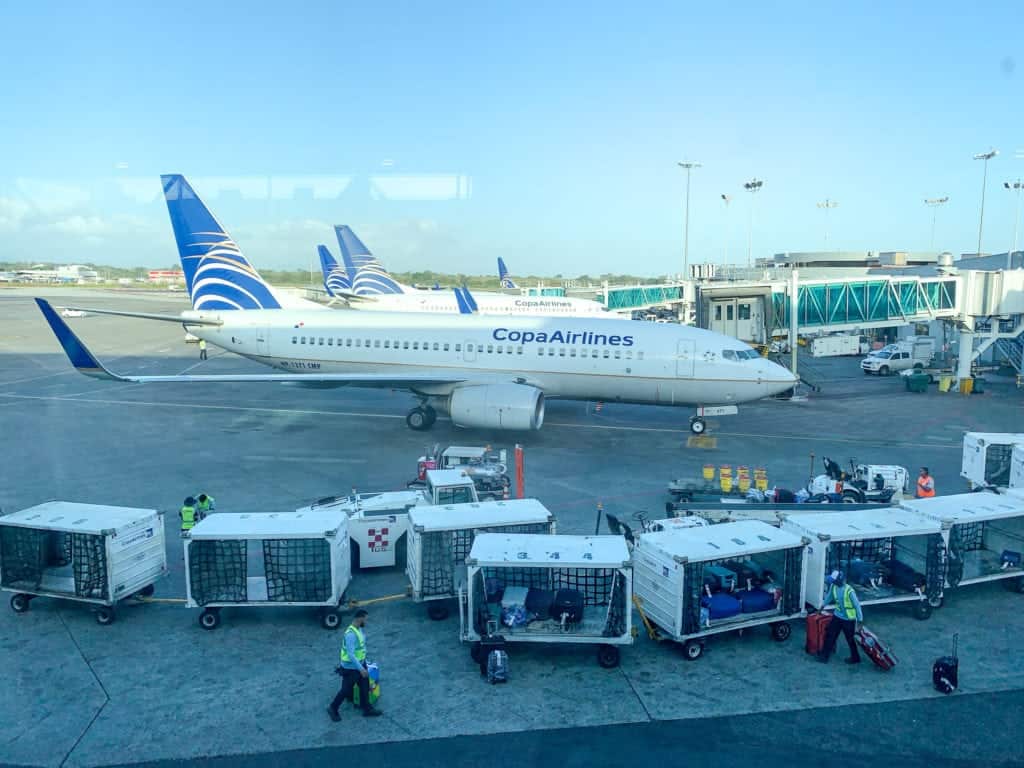 Copa Airlines at Tampa Bay airport