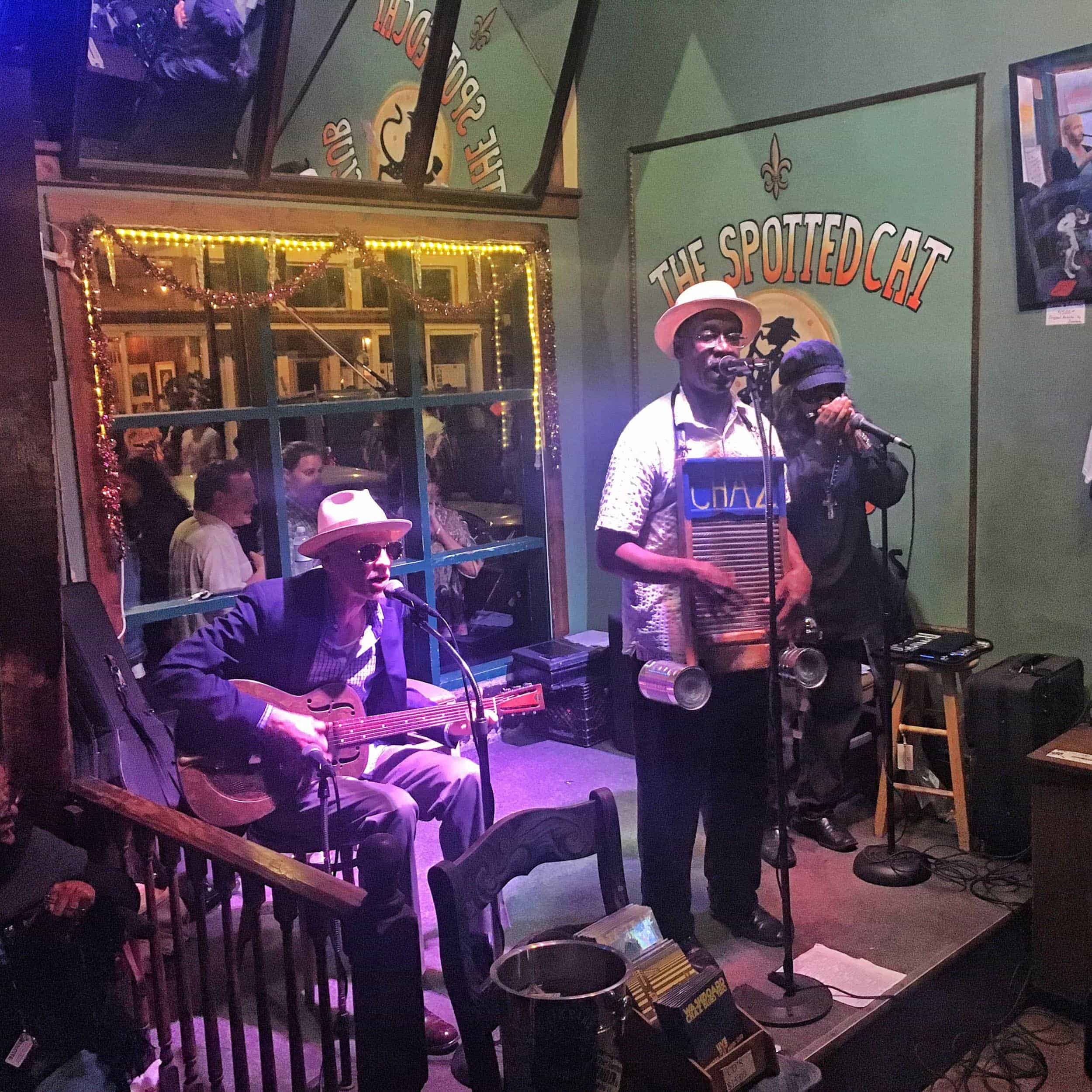 Frenchmen Street musicians