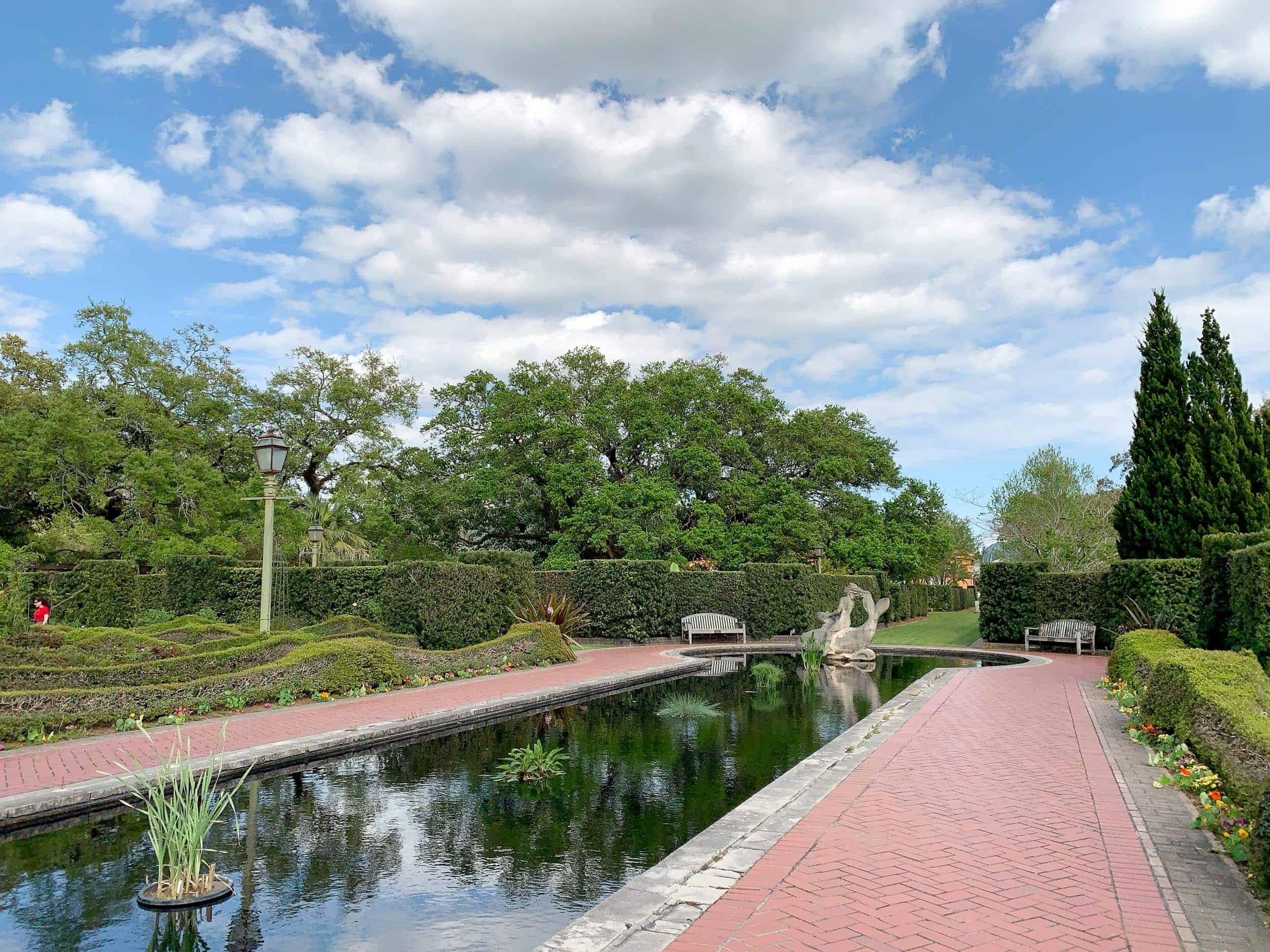 Visiting the Botanical Gardens is one of the more relaxing things to do in New Orleans.