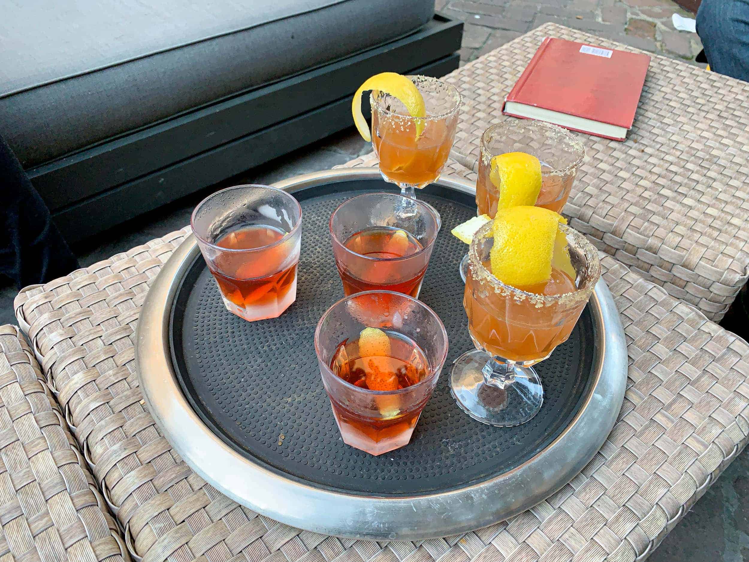 Sazerac (left) and Brandy Crusta (right) are highlights of a New Orleans cocktail tour. 