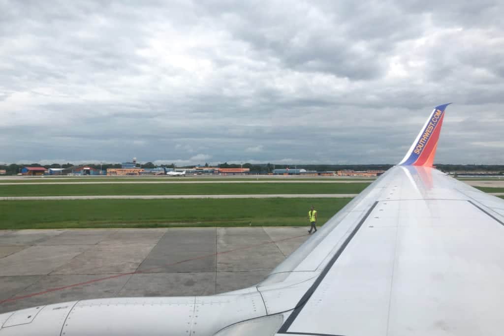 Southwest flight - Havana, Cuba