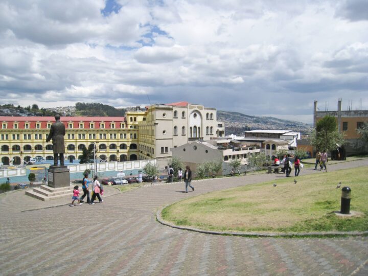 Near Quito's historic center