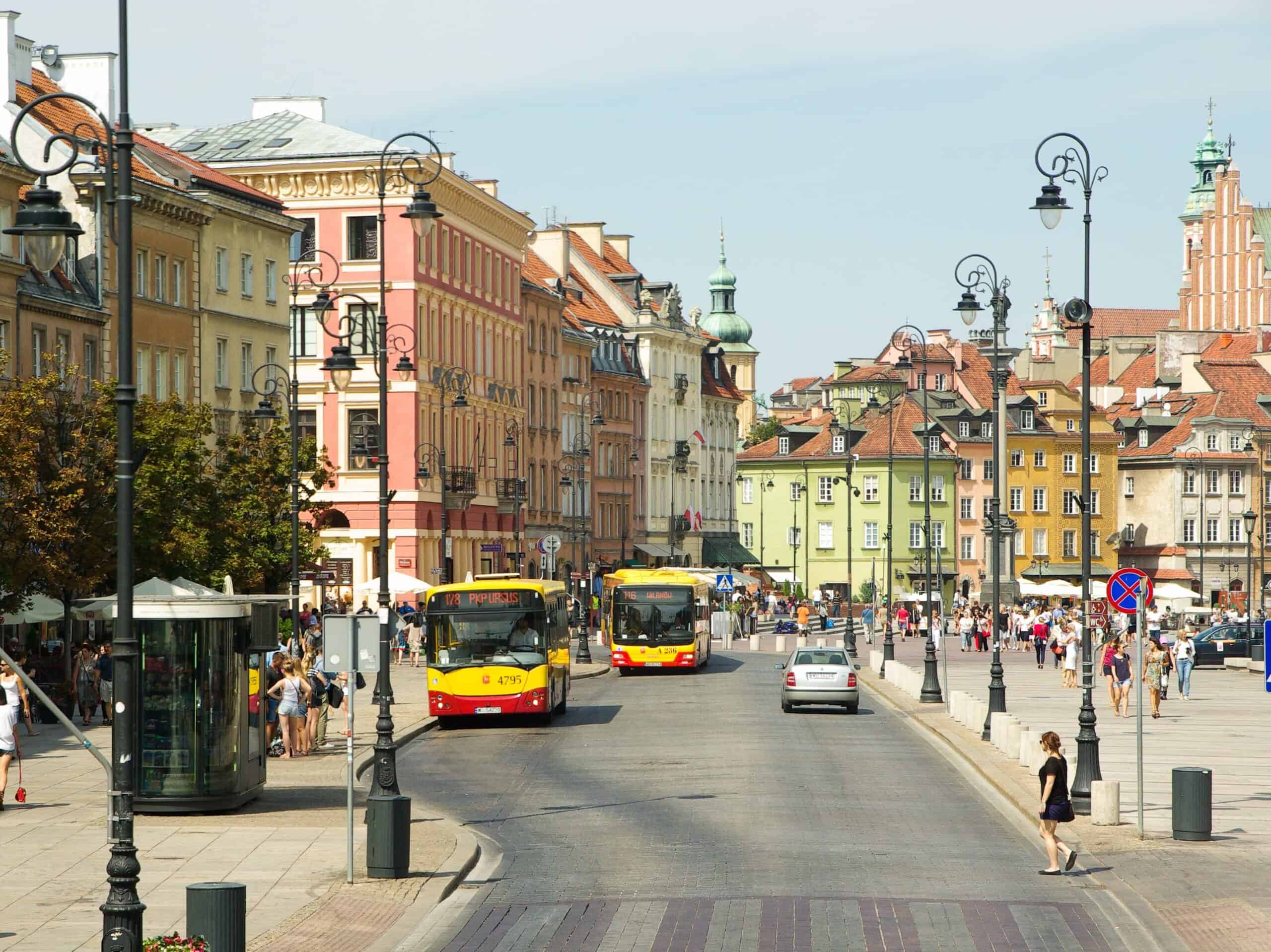 City buses make it easier to travel Poland on a budget