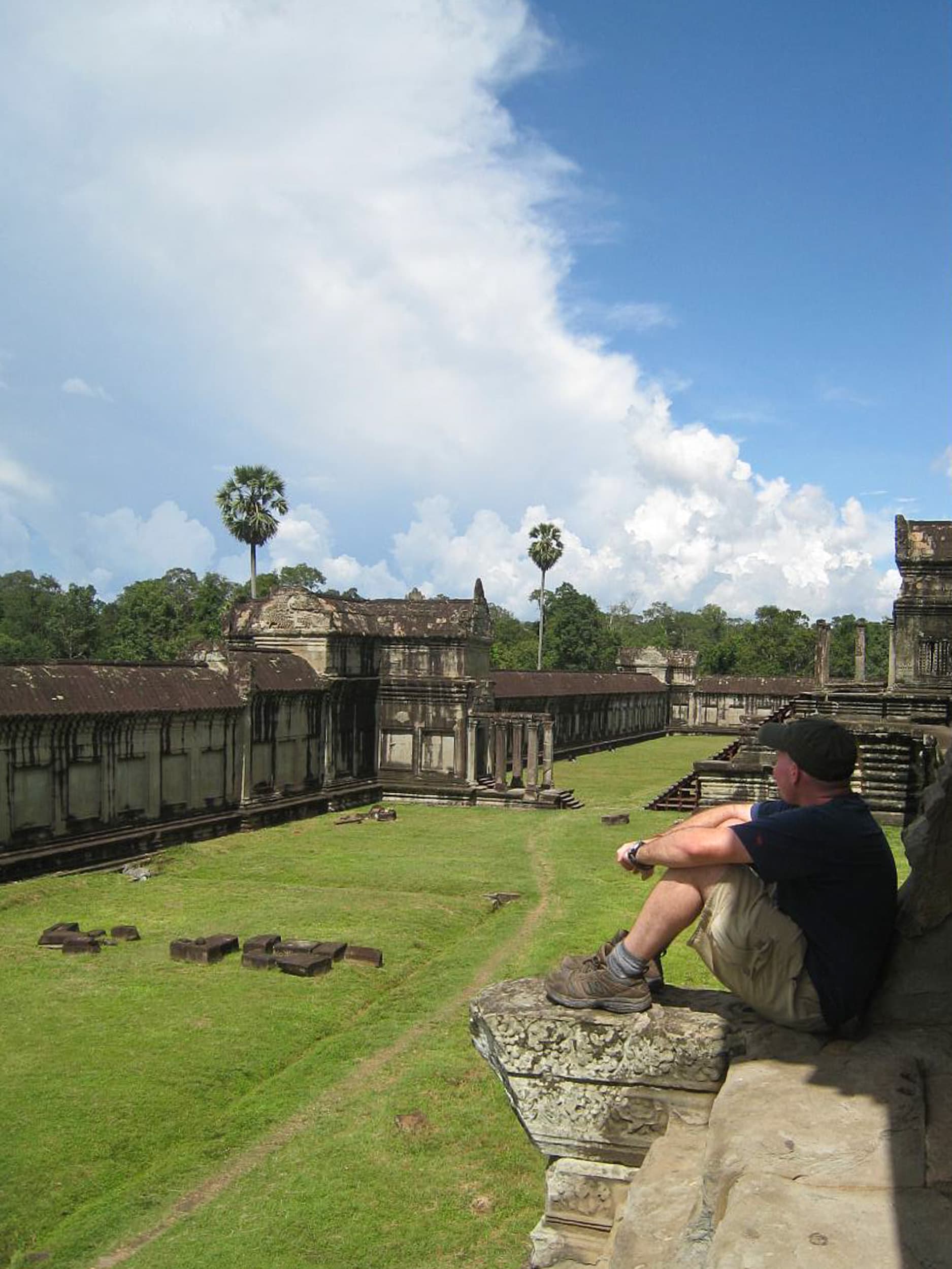 Dave at Angkor Wat