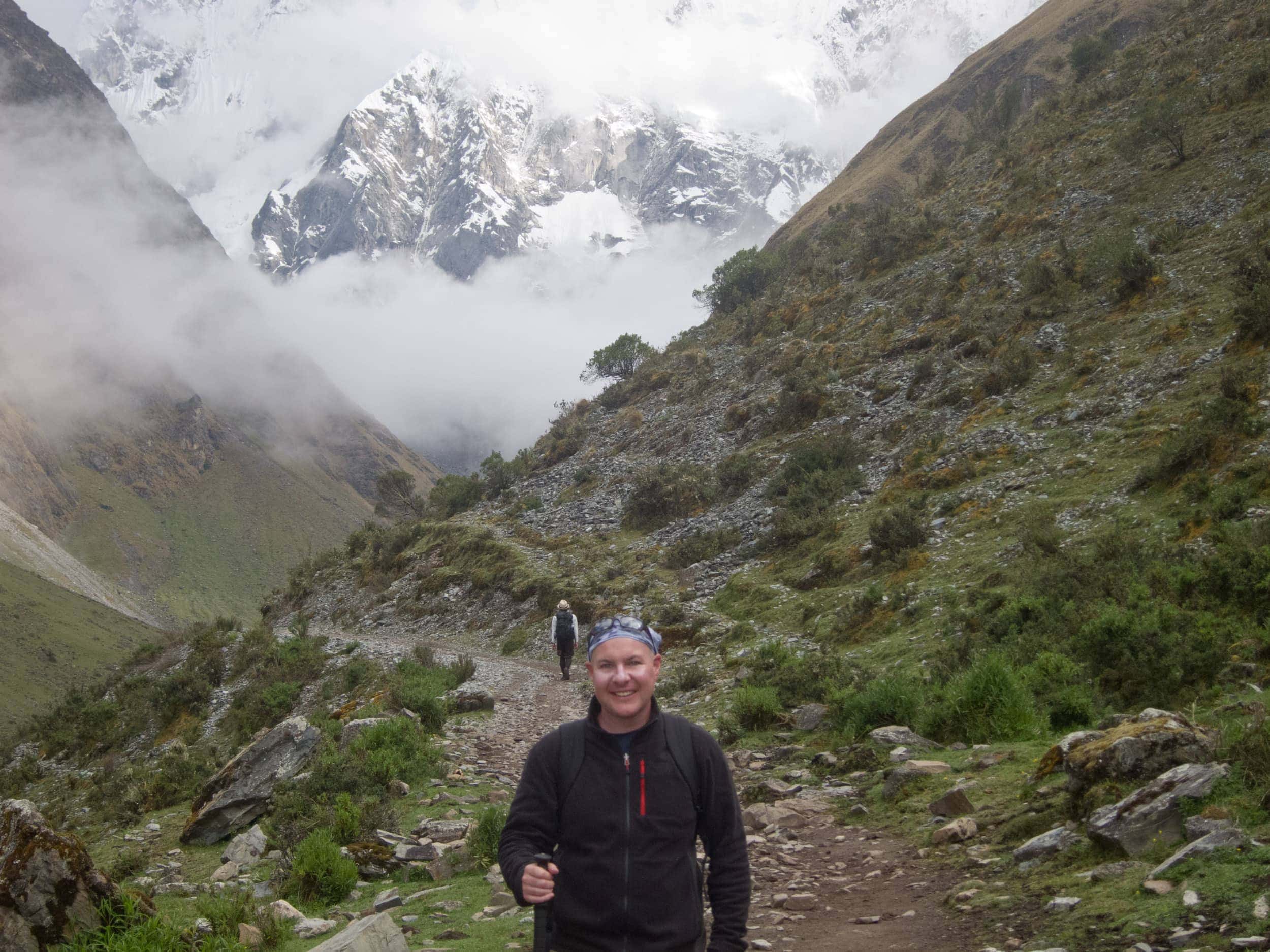 Dave on Salkantay trek