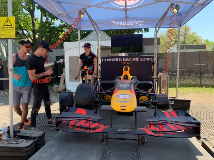 F1 demo car