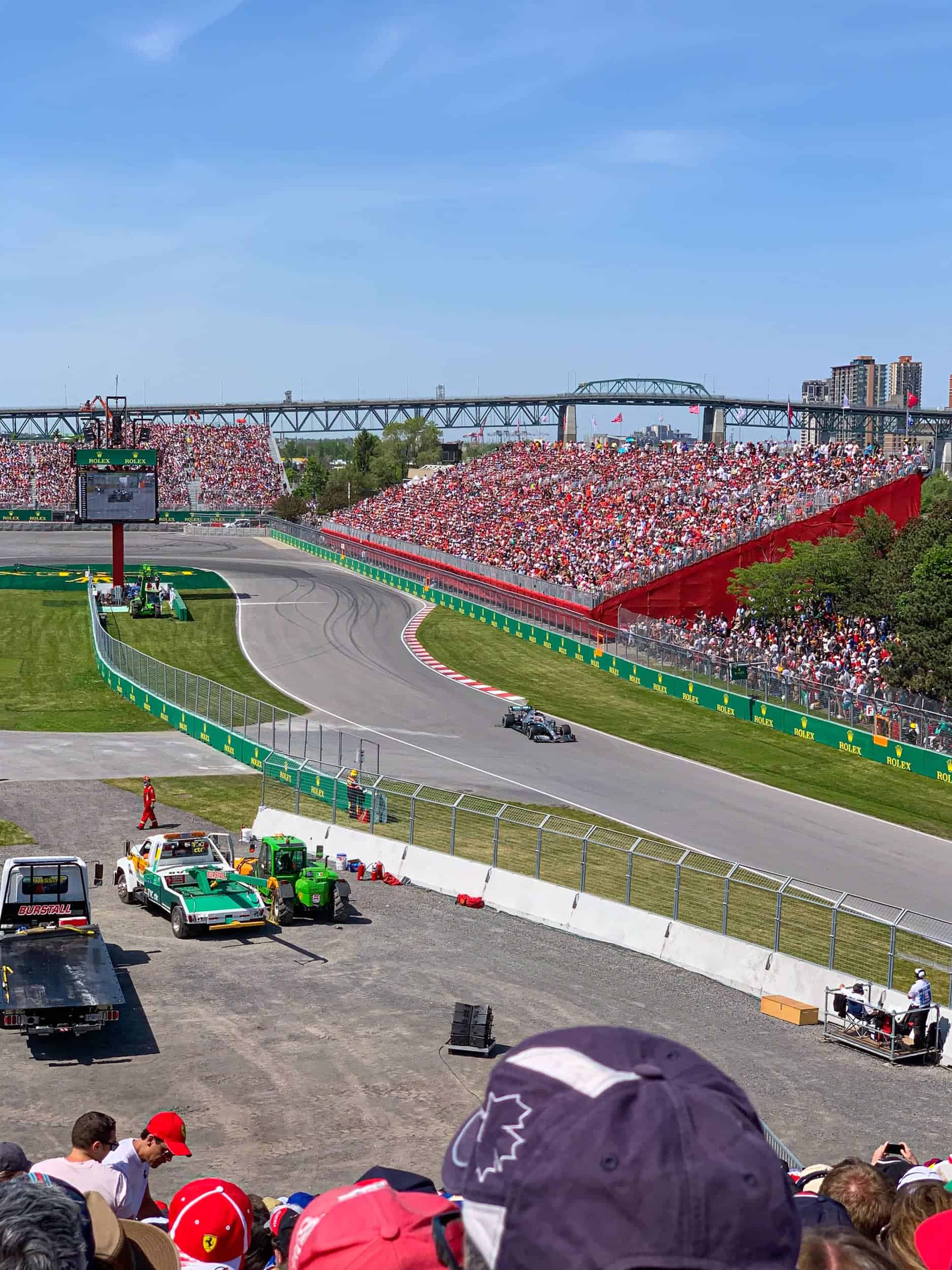 montreal f1 track visit