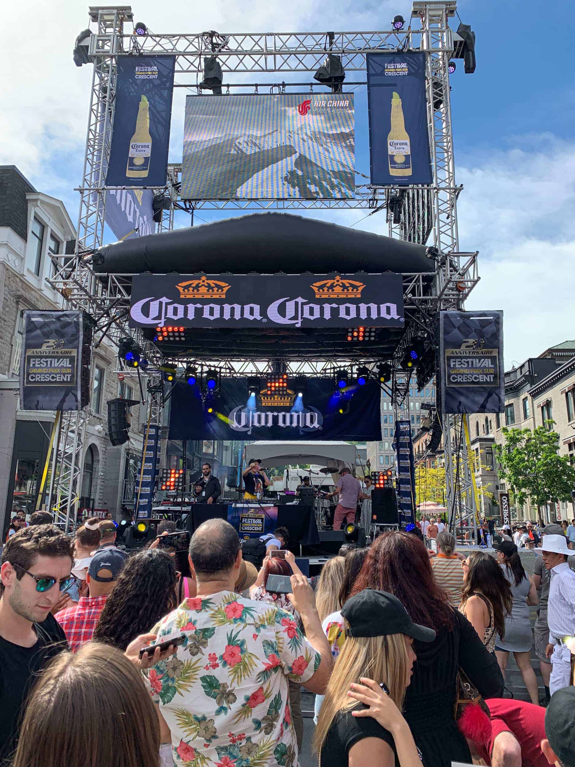 Montreal F1 fan zone