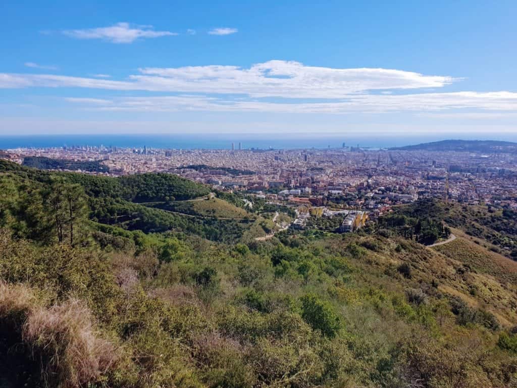 Hiking in the park