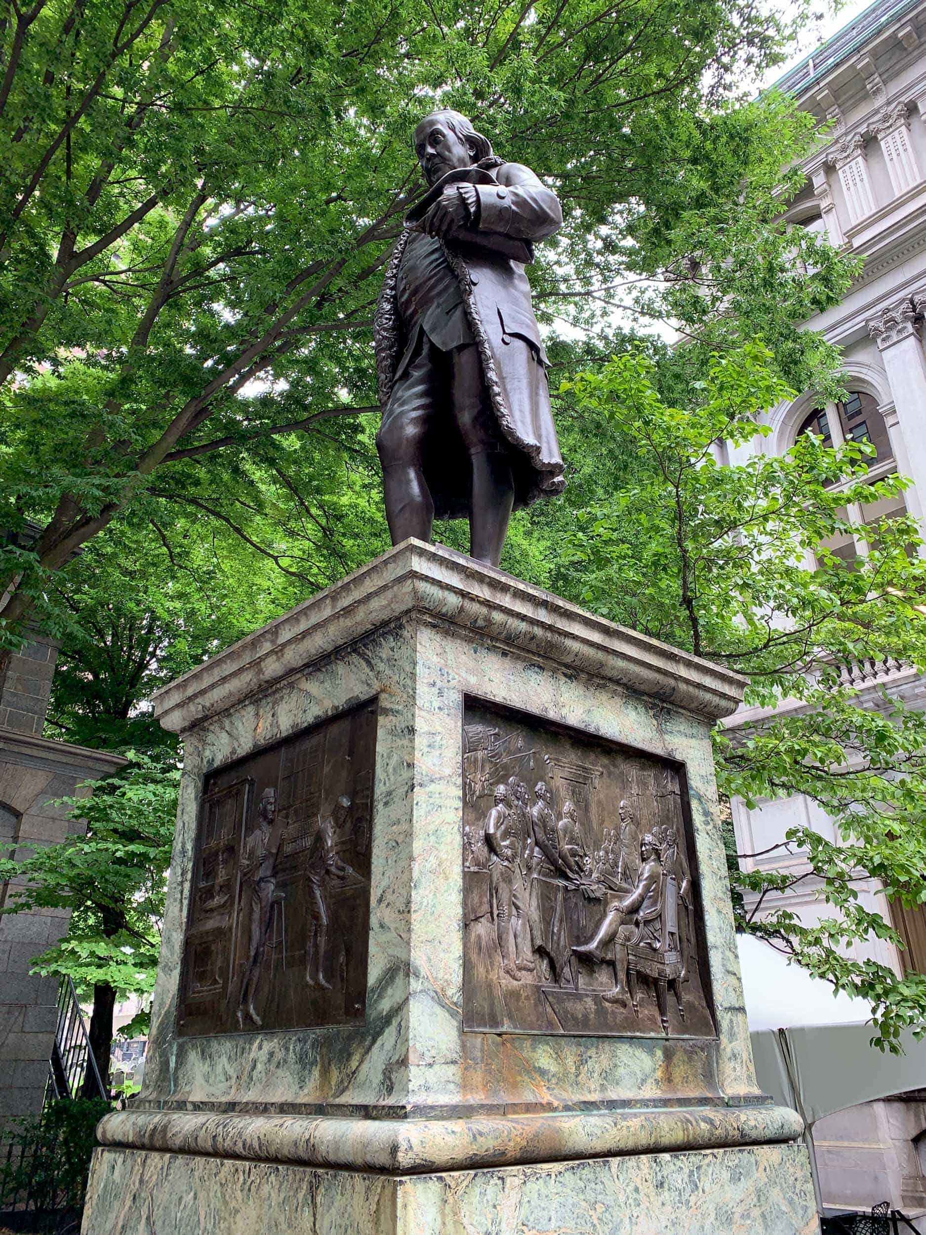 Statue of Benjamin Franklin