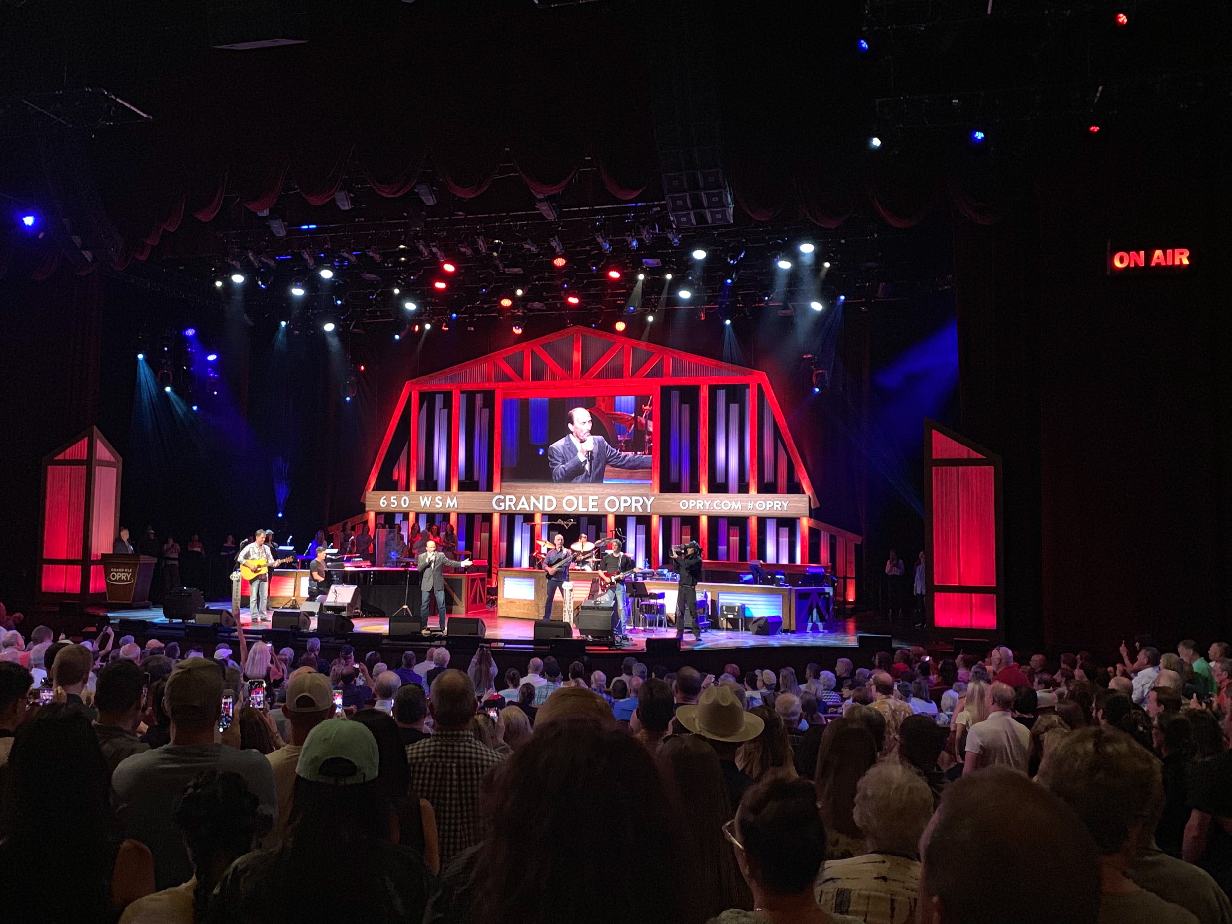 Lee Greenwood performs at the Grand Ole Opry