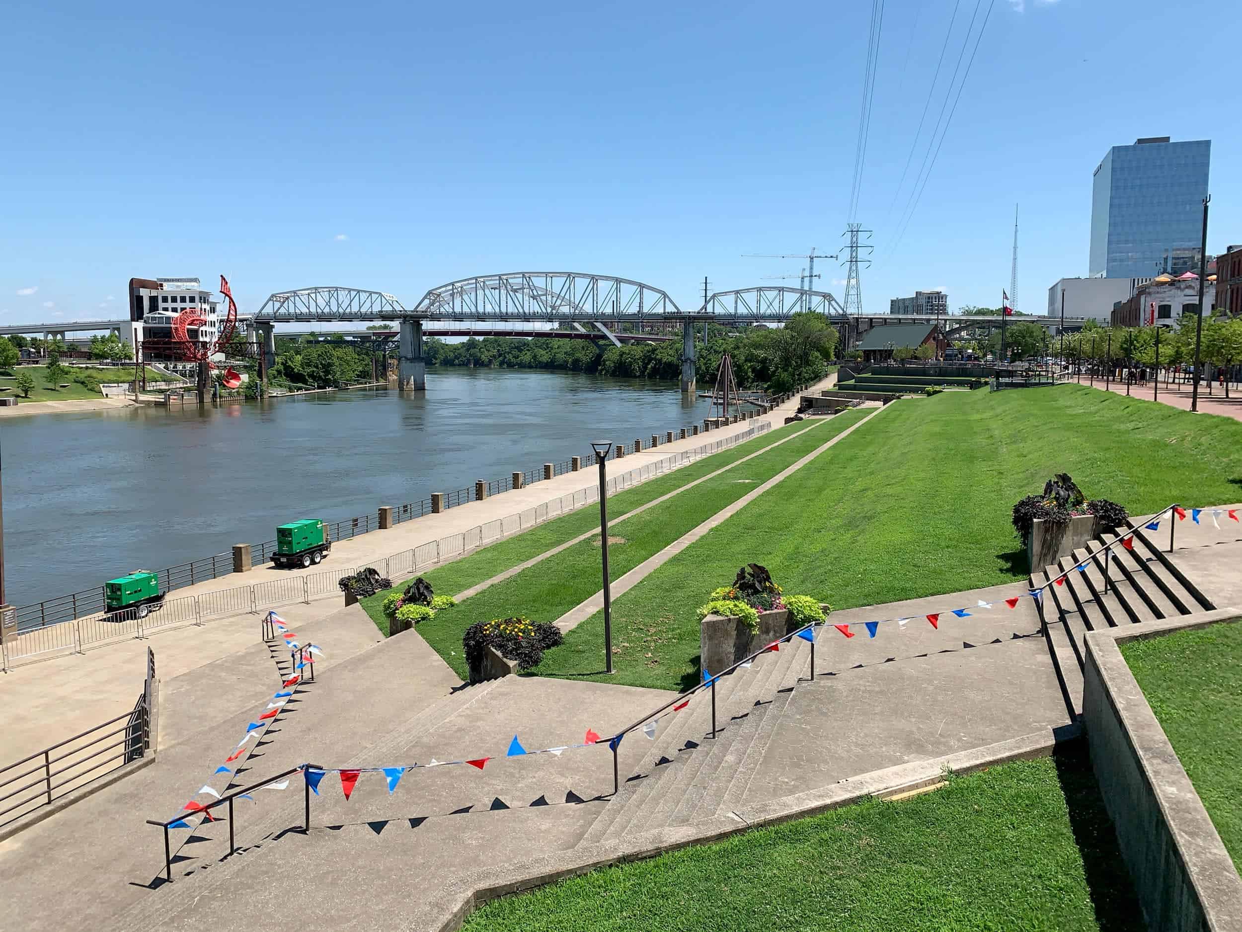 Nashville riverfront