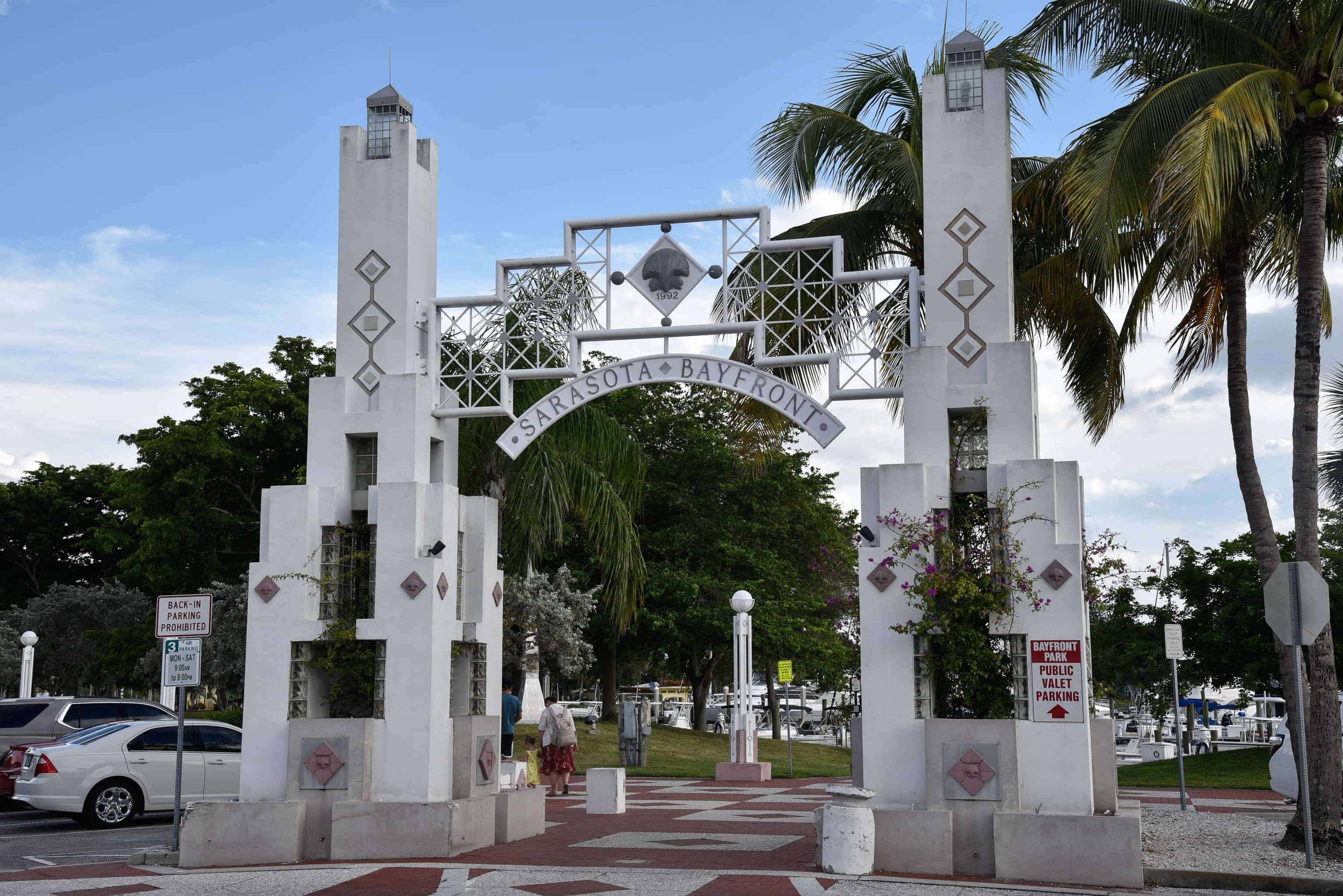 Bayfront Park in Sarasota is perfect for an afternoon stroll