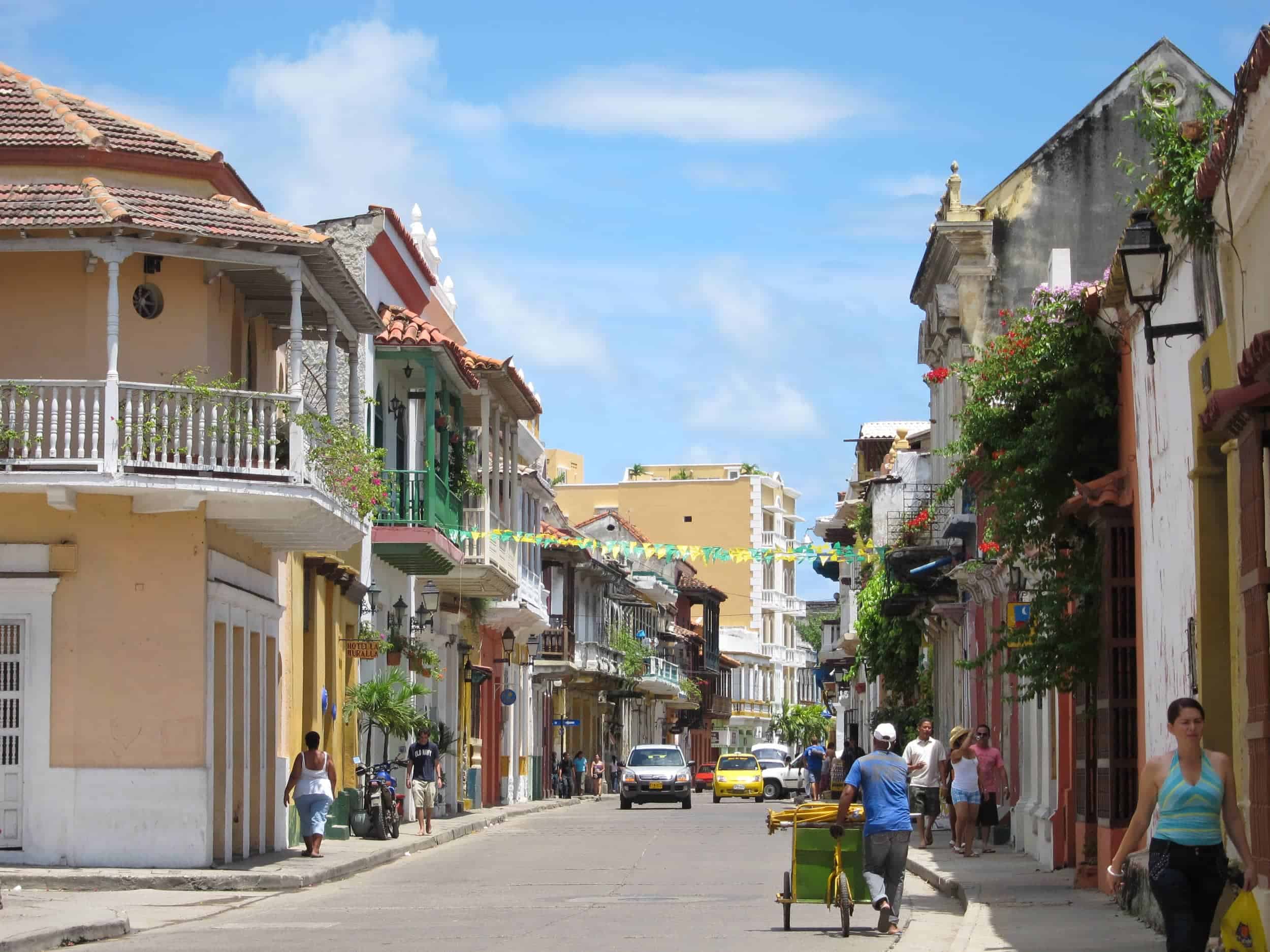 Walking Cartagena's Old Town is a popular thing to do in Colombia.