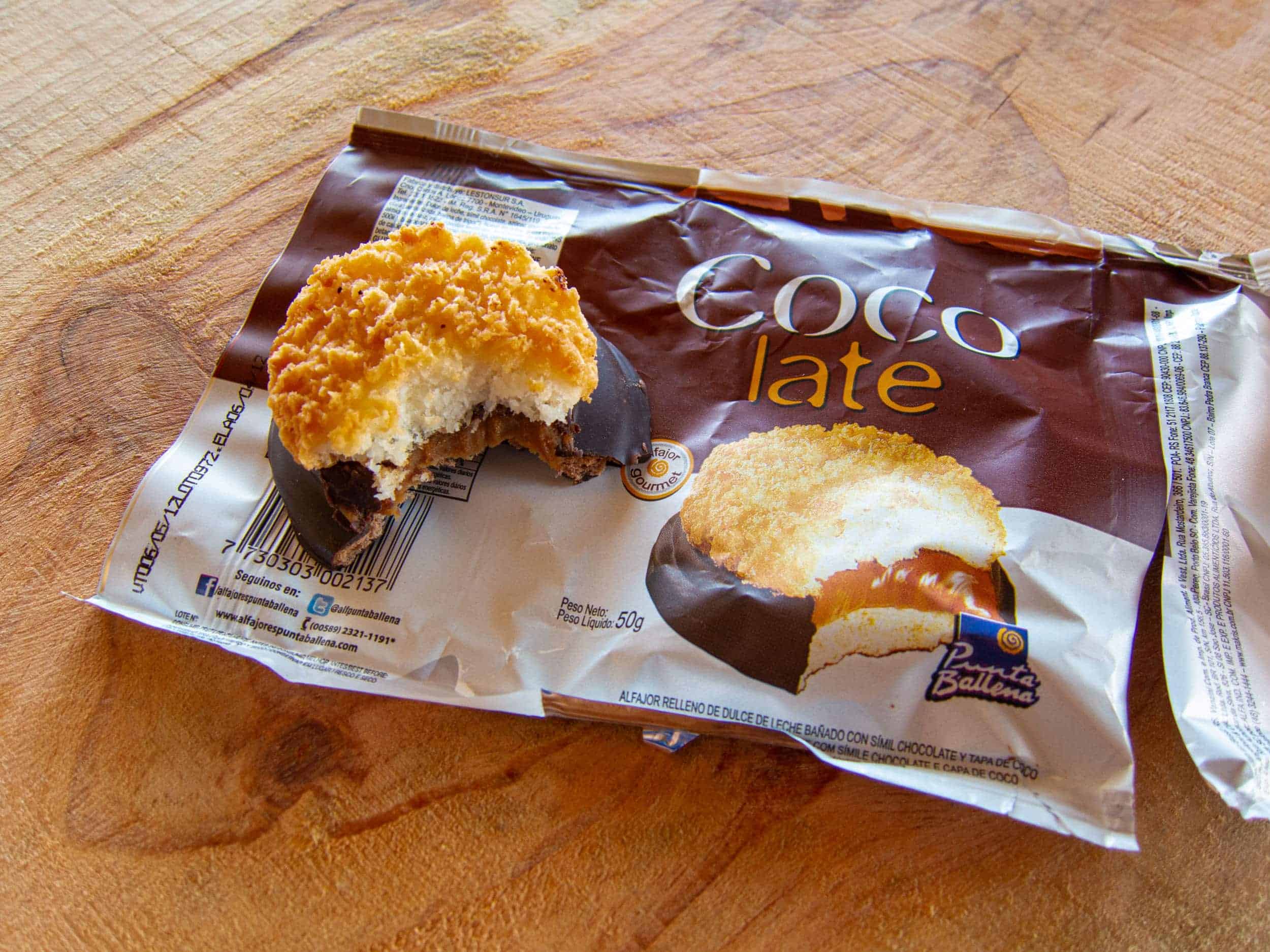 Coconut alfajor