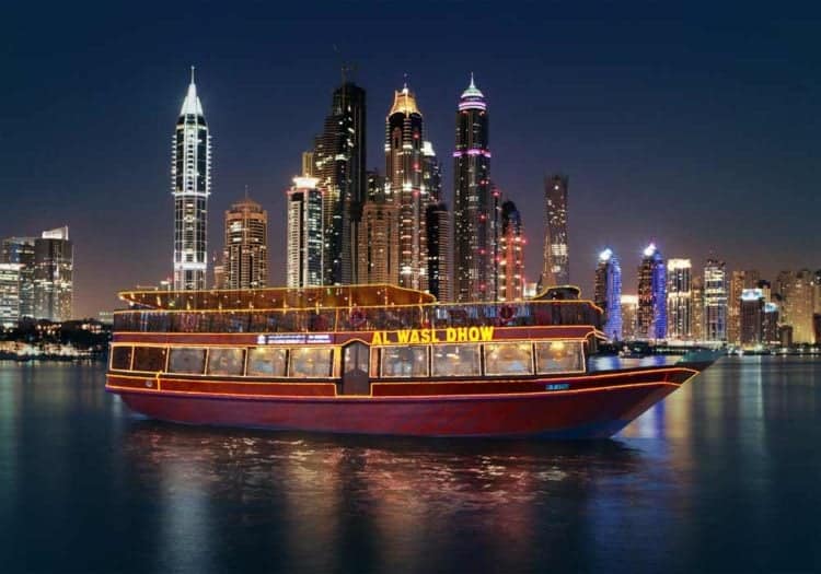 Dhow in the marina