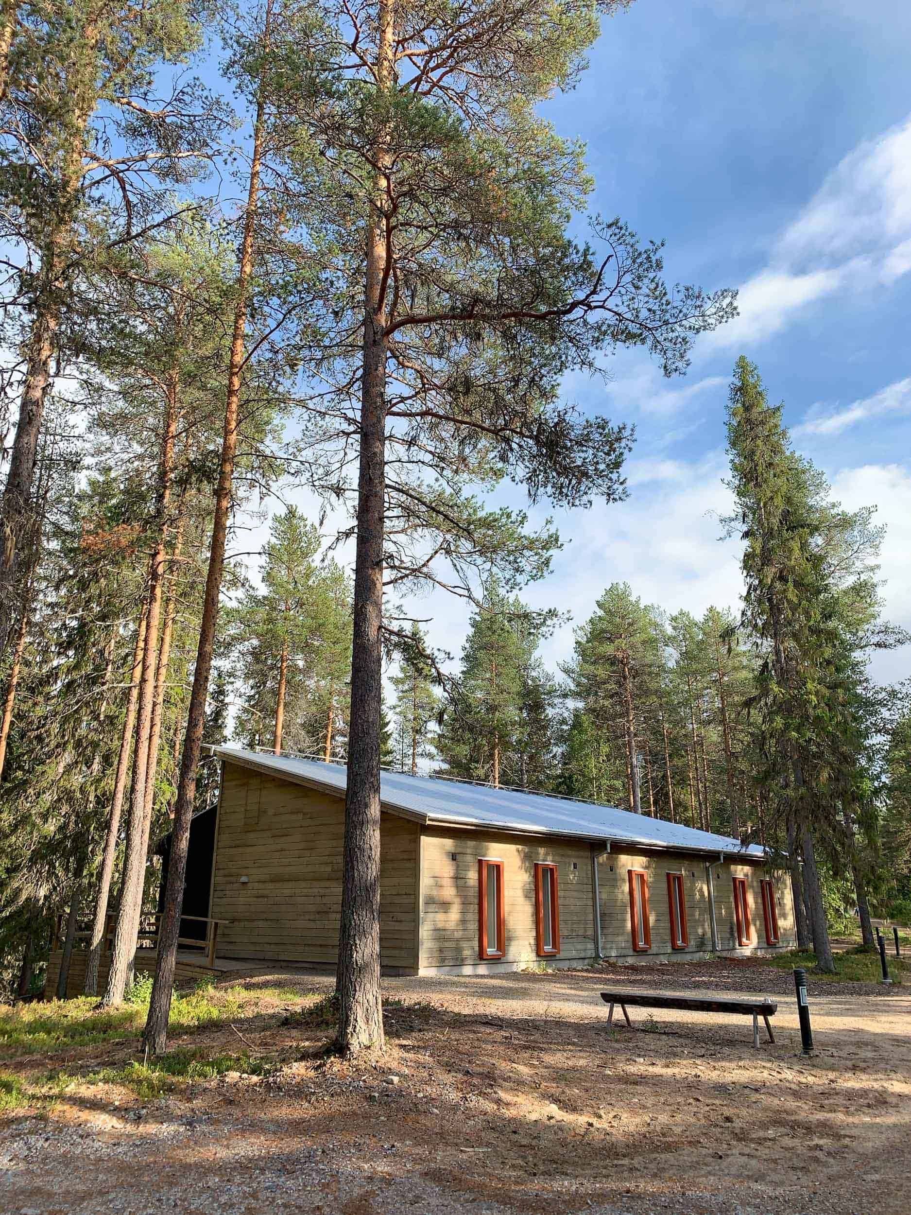 Eco-hotel at Granö Beckasin