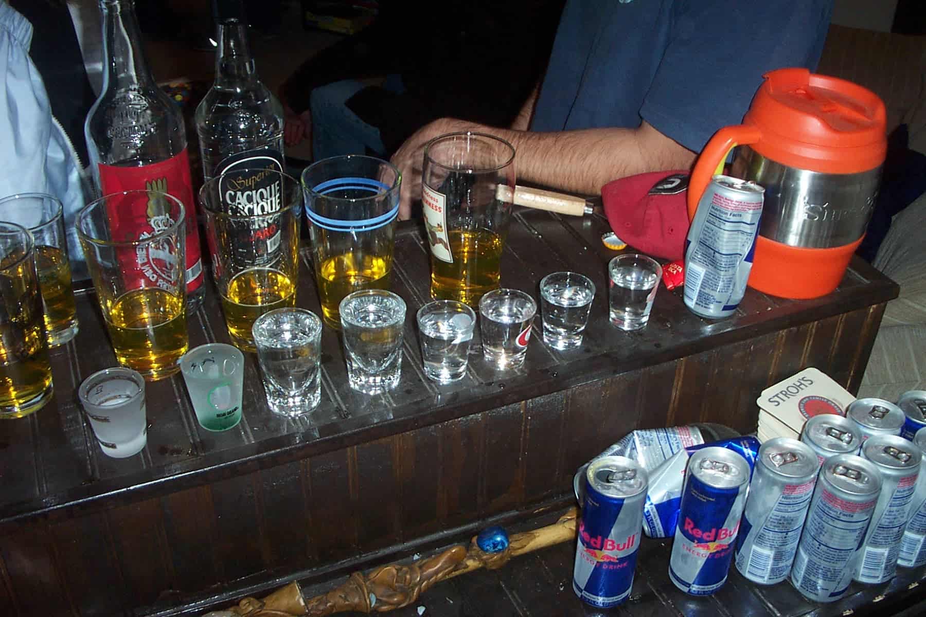 Guaro bombs are a part of Costa Rica nightlife (photo: Jesse Newland)