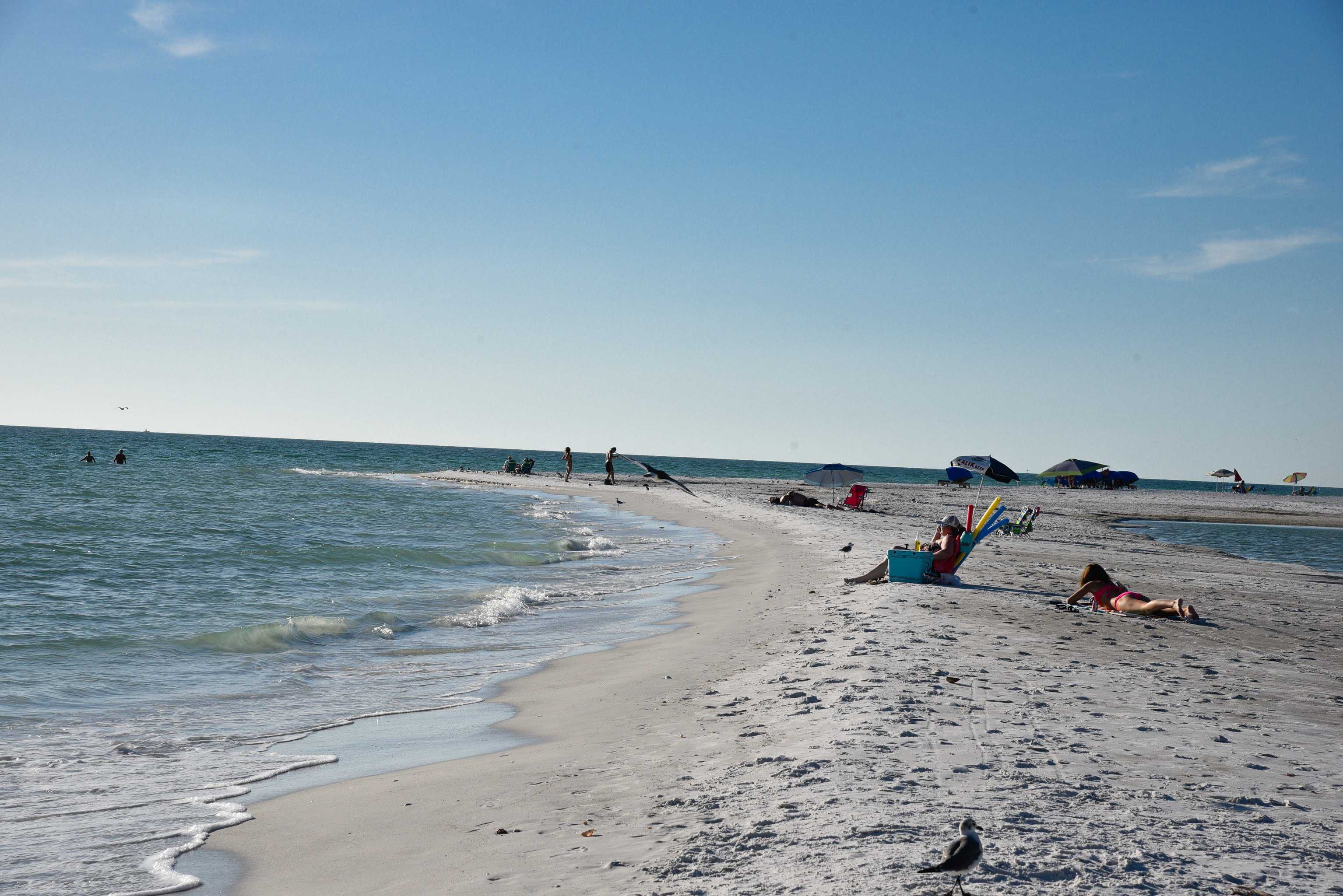 Lido Key Beach is one of the most beautiful beaches near Sarasota