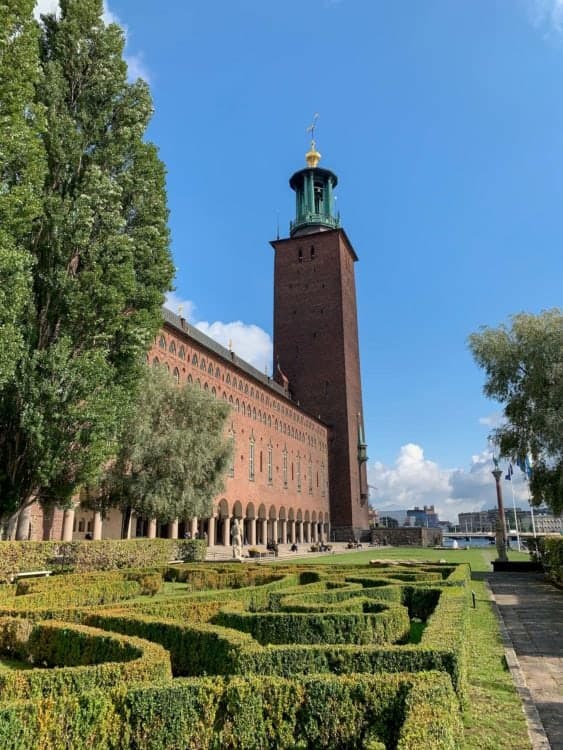 Visiting Stockholm City Hall was one of my favorite things to do