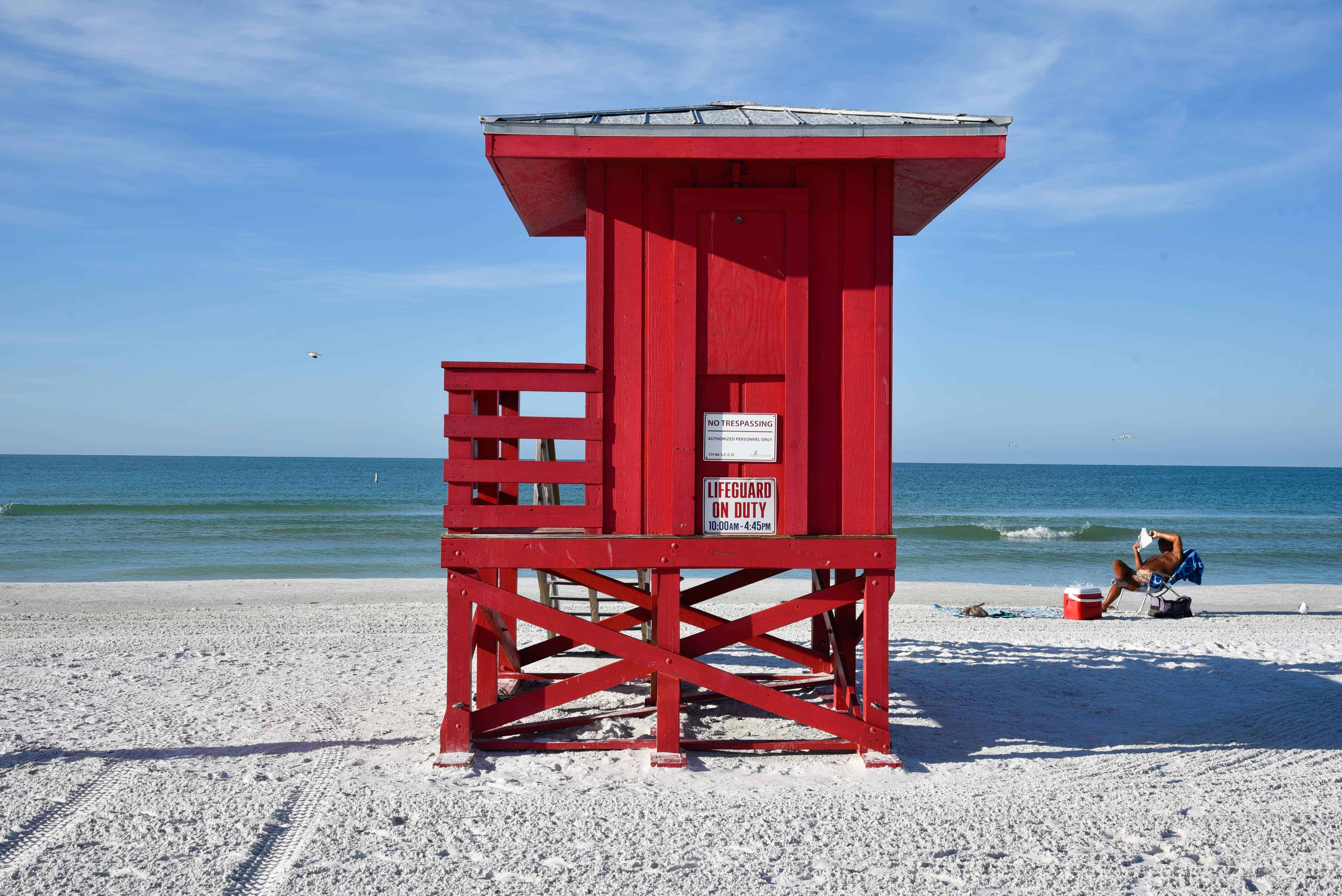 Siesta Key Beach - one of the nicest beaches in Sarasota